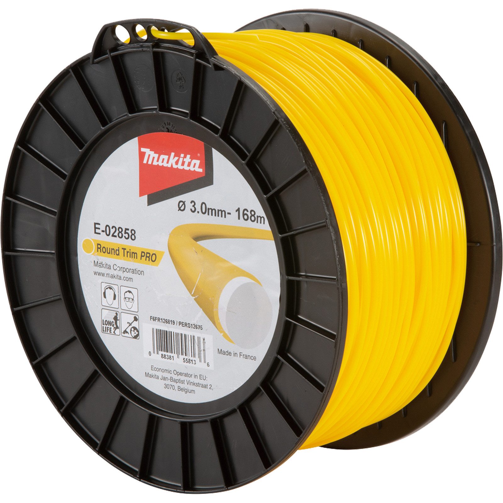 Makita Fadenspule Makita Mähfaden rund 3 mm x 168 m - E-02858