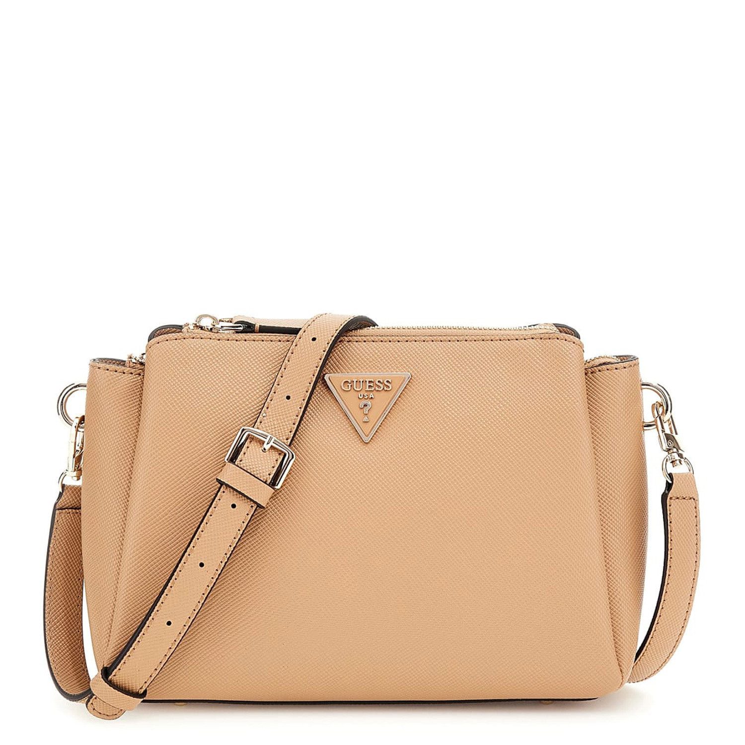 Umhängetasche GUESS Damen Umhängetasche Noelle beige