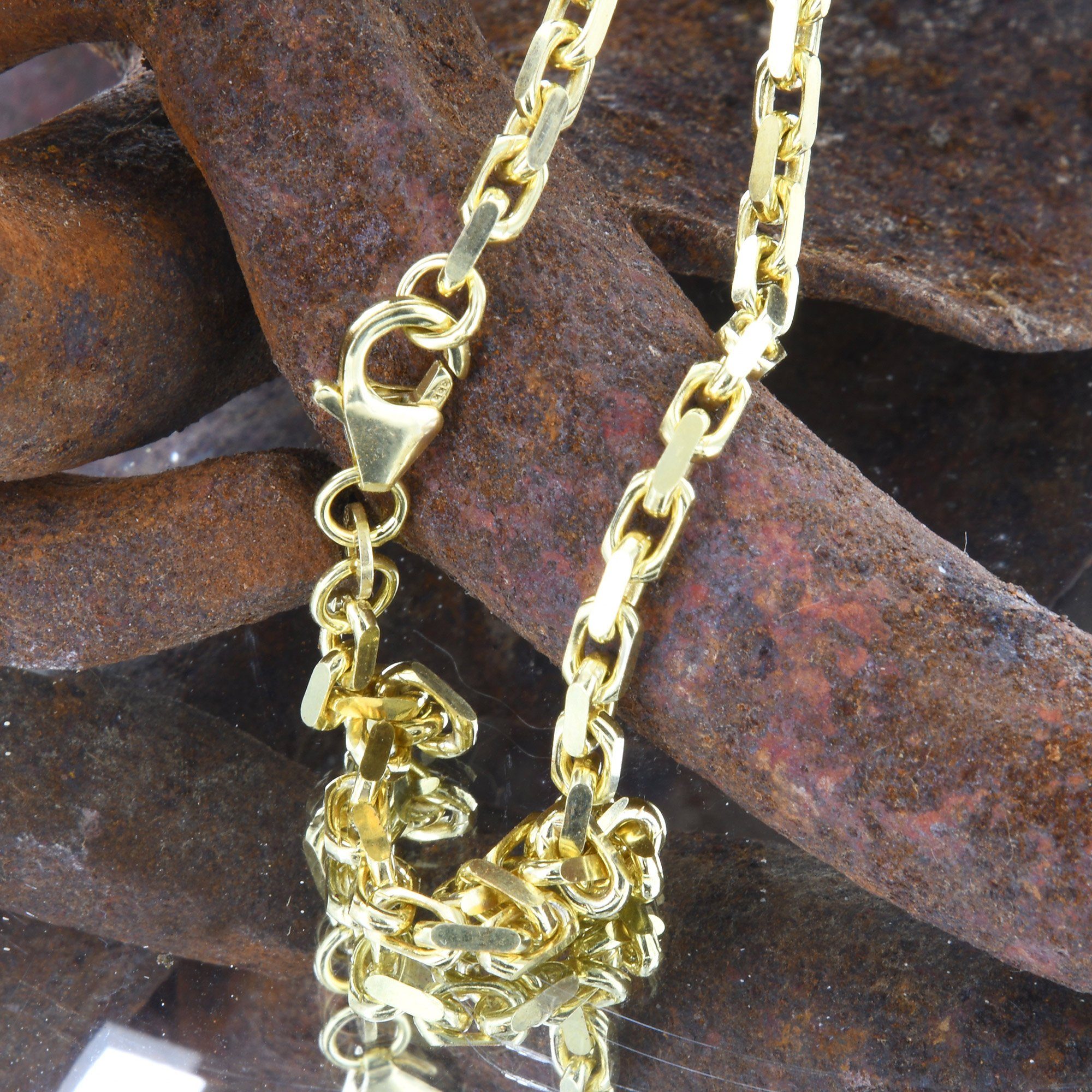 HOPLO Goldkette, in Germany Made