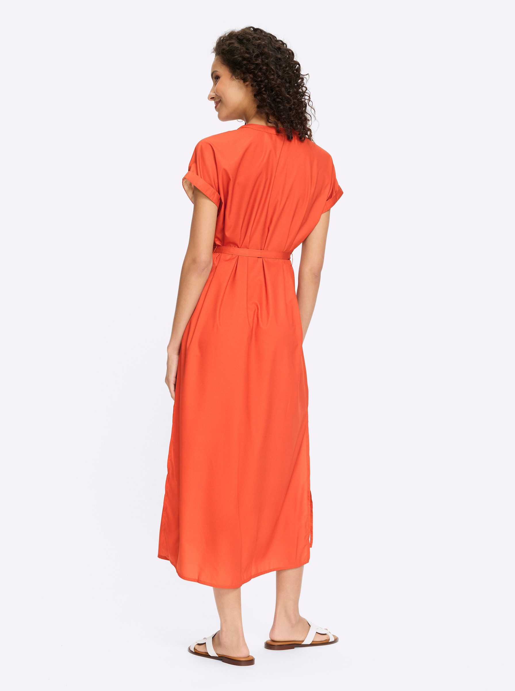 heine Etuikleid Kleid Langarm