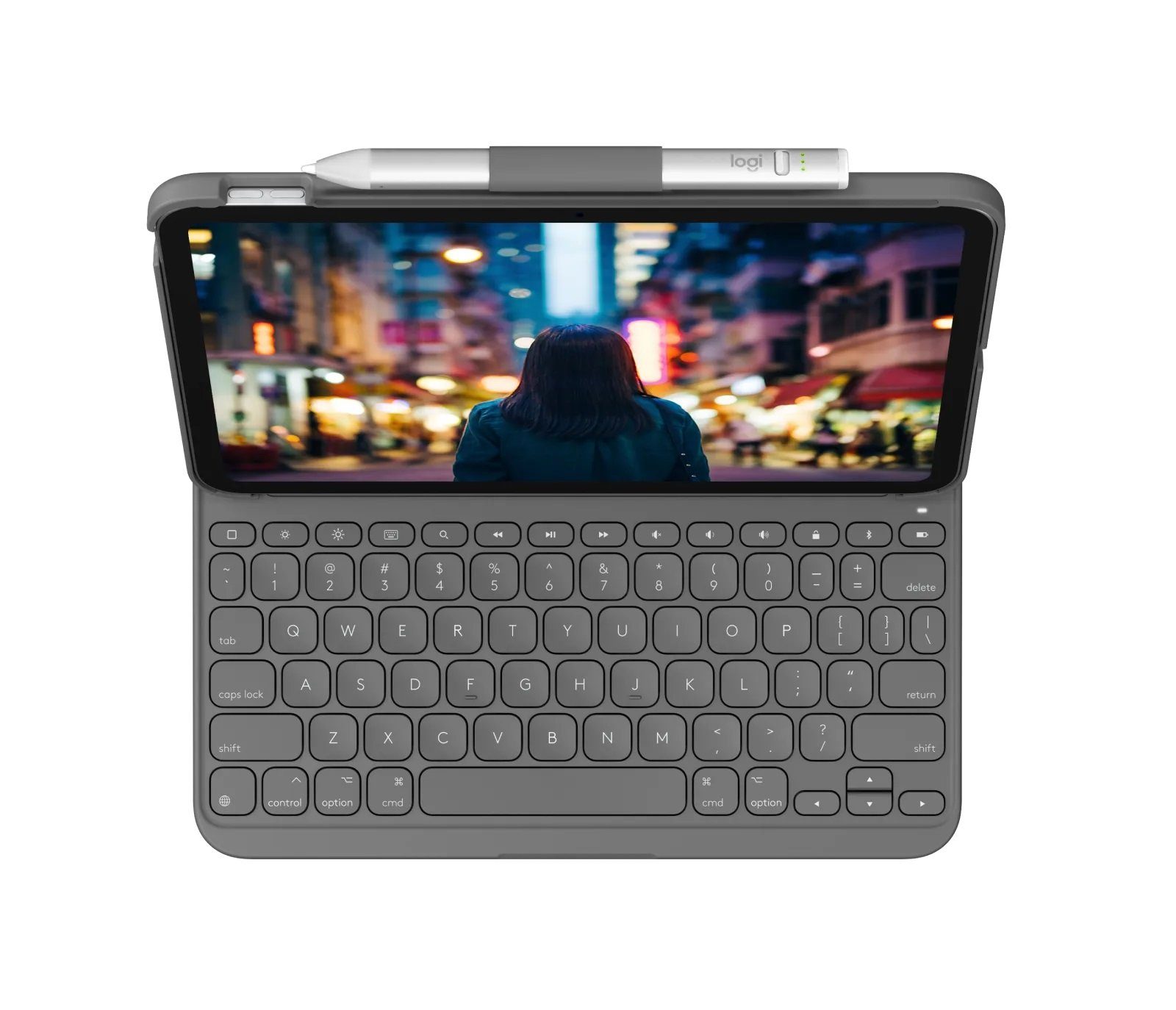 Logitech Logitech Slim Folio für iPad Air 3 (A2152/ A2153/A2154) Italienisch iPad-Tastatur
