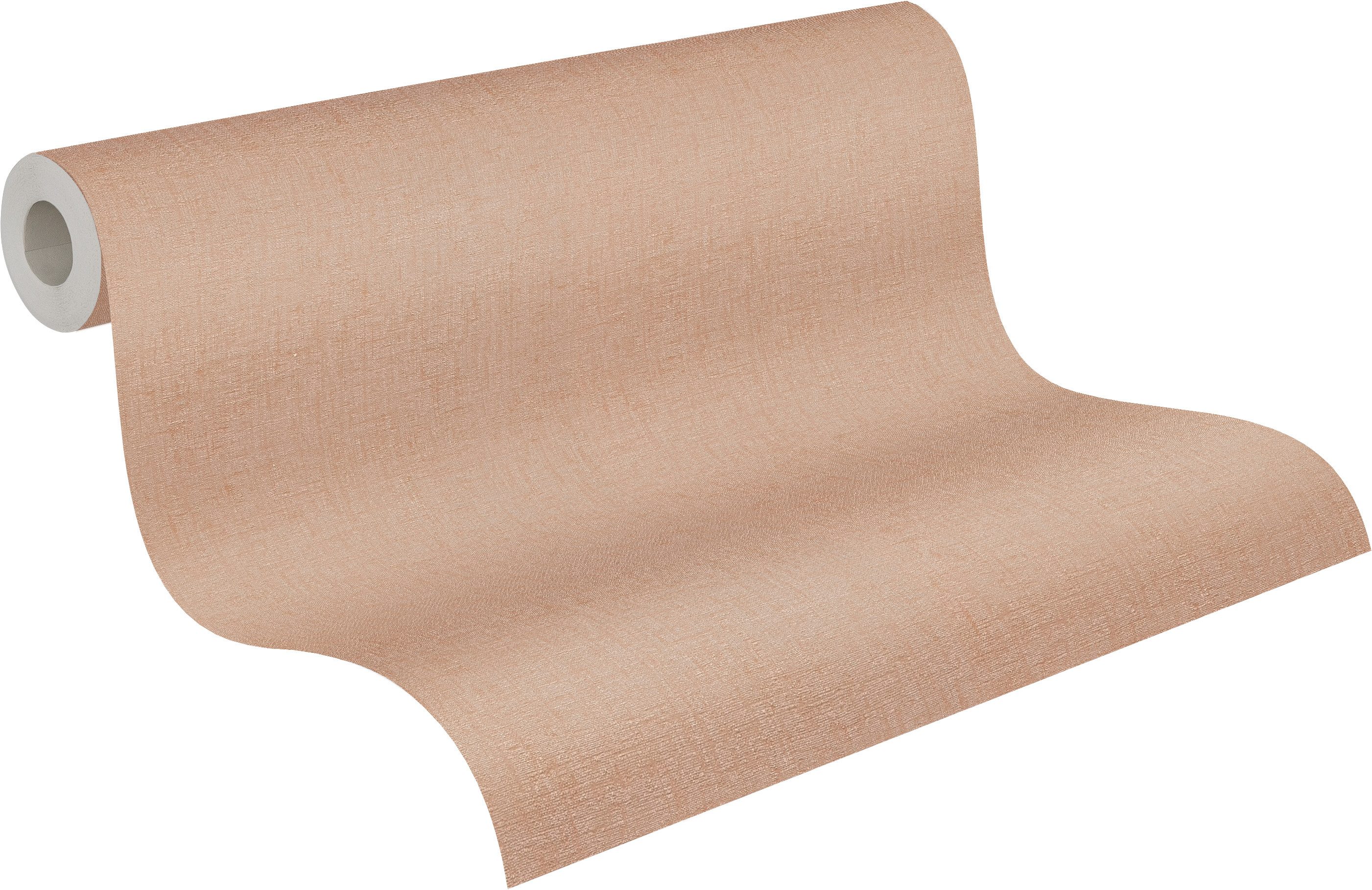 A.S. Création Vliestapete Attractive 3 Soft Linen, aufgeschäumt, uni, matt, fein strukturiert