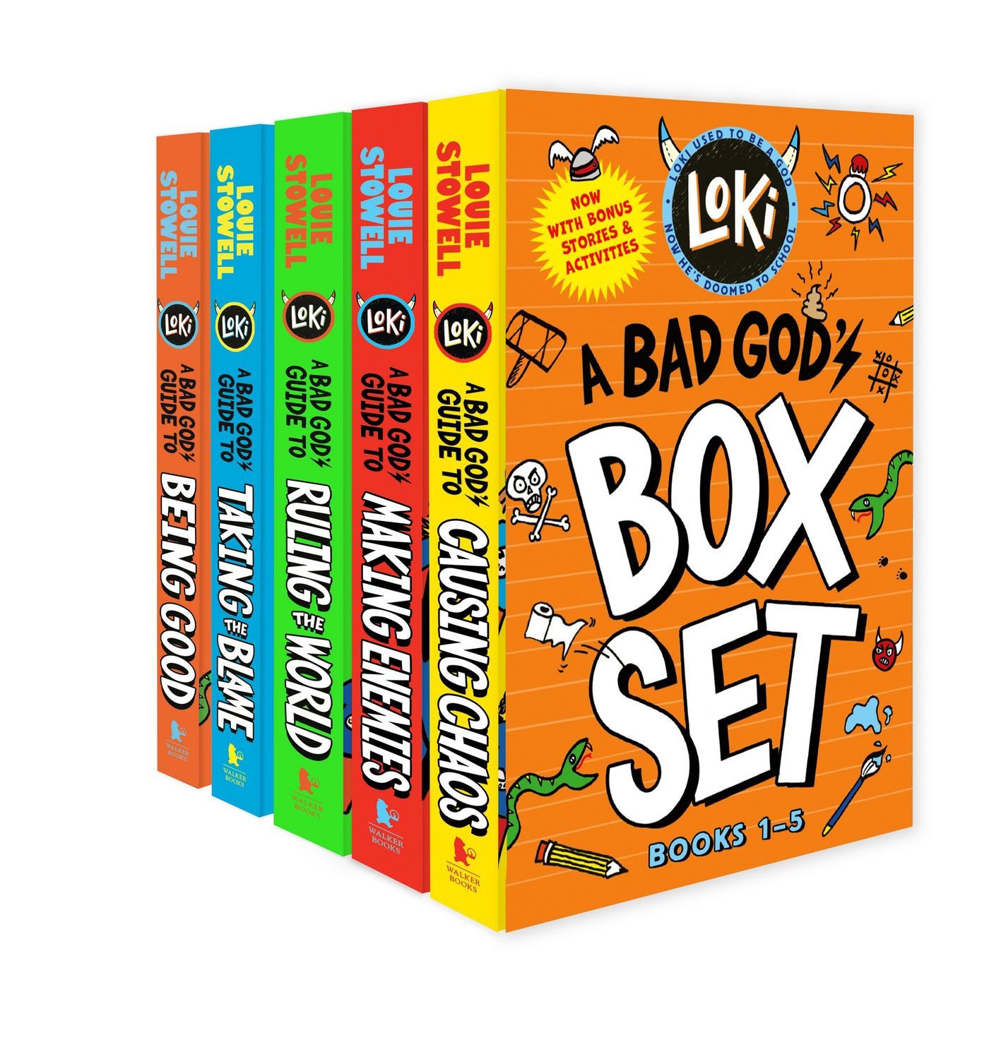 Loki: A Bad God's Box Set Books 1-5 / Louie Stowell