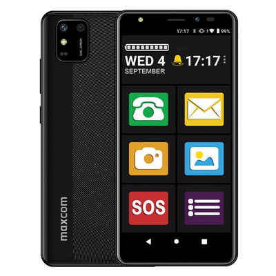 Maxcom Senioren Smartphone Handy MS554 4G, 5,5'' Display, 2500 mAh Akku Smartphone