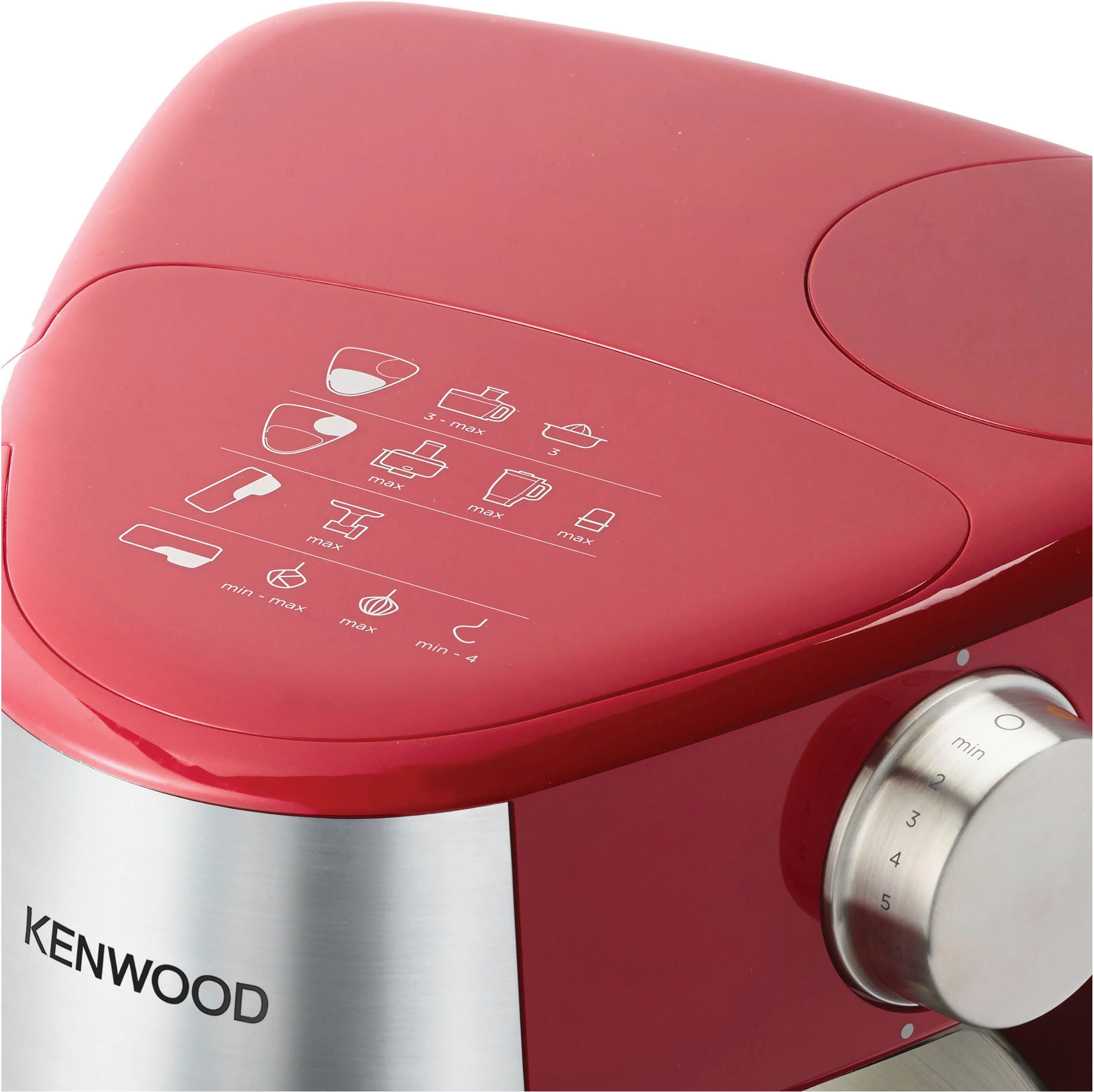 KENWOOD Küchenmaschine Prospero+ KHC29.P0RD, 1000 W, 4,3 l Schüssel – Bild 5 von 5