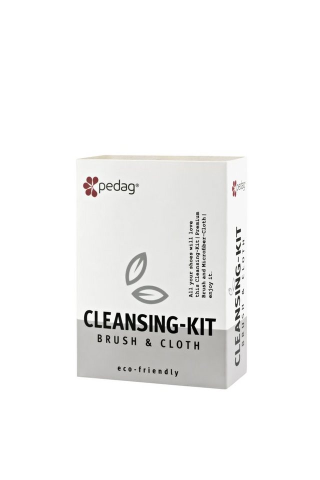 Thumbnail - Pedag Schuhputzbürste Cleansing-Kit - Flusenfreies Tuch und robuste Bürste, (2-tlg)