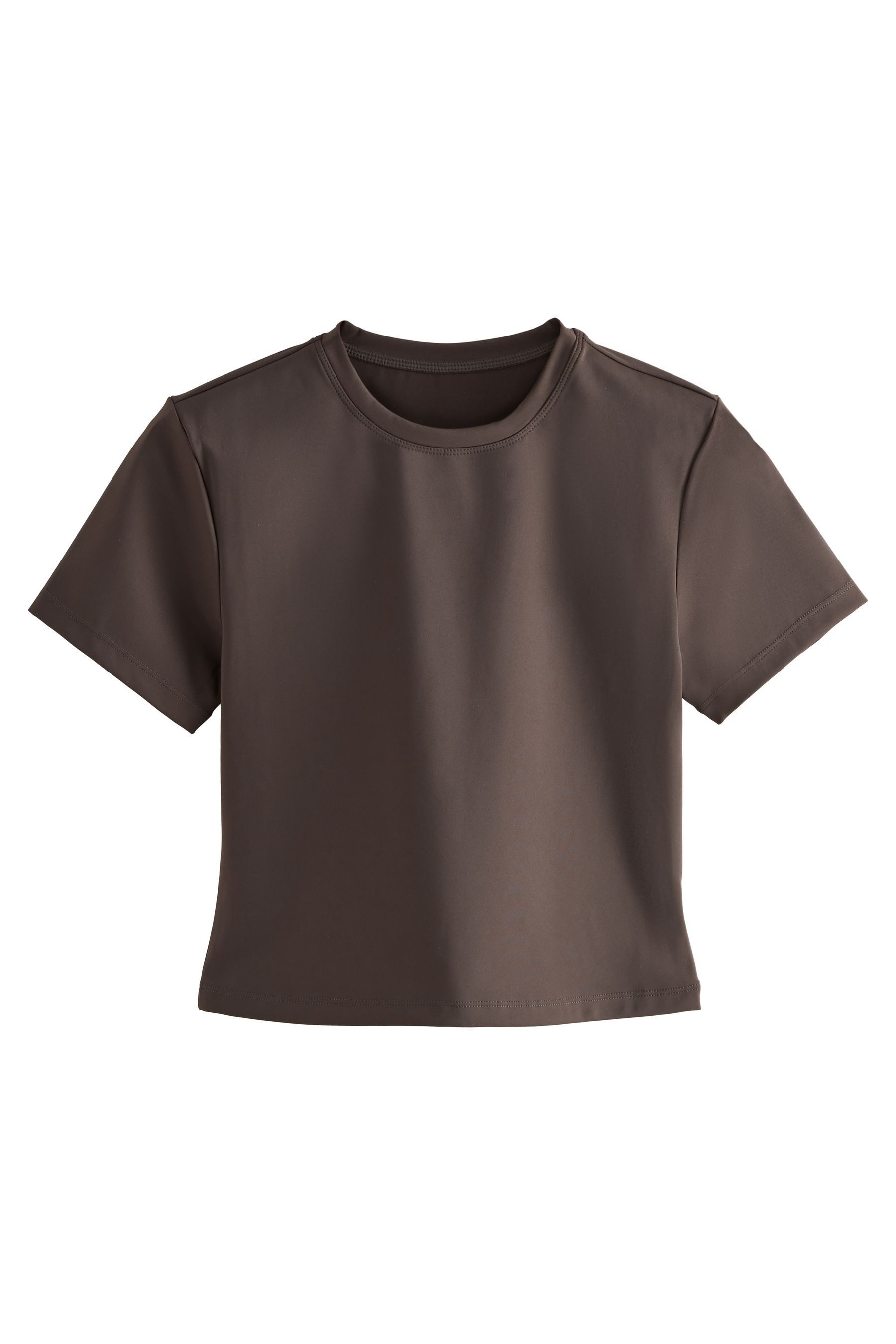 self T-Shirt Self. Figurnahes Kurzarm-Oberteil (1-tlg)