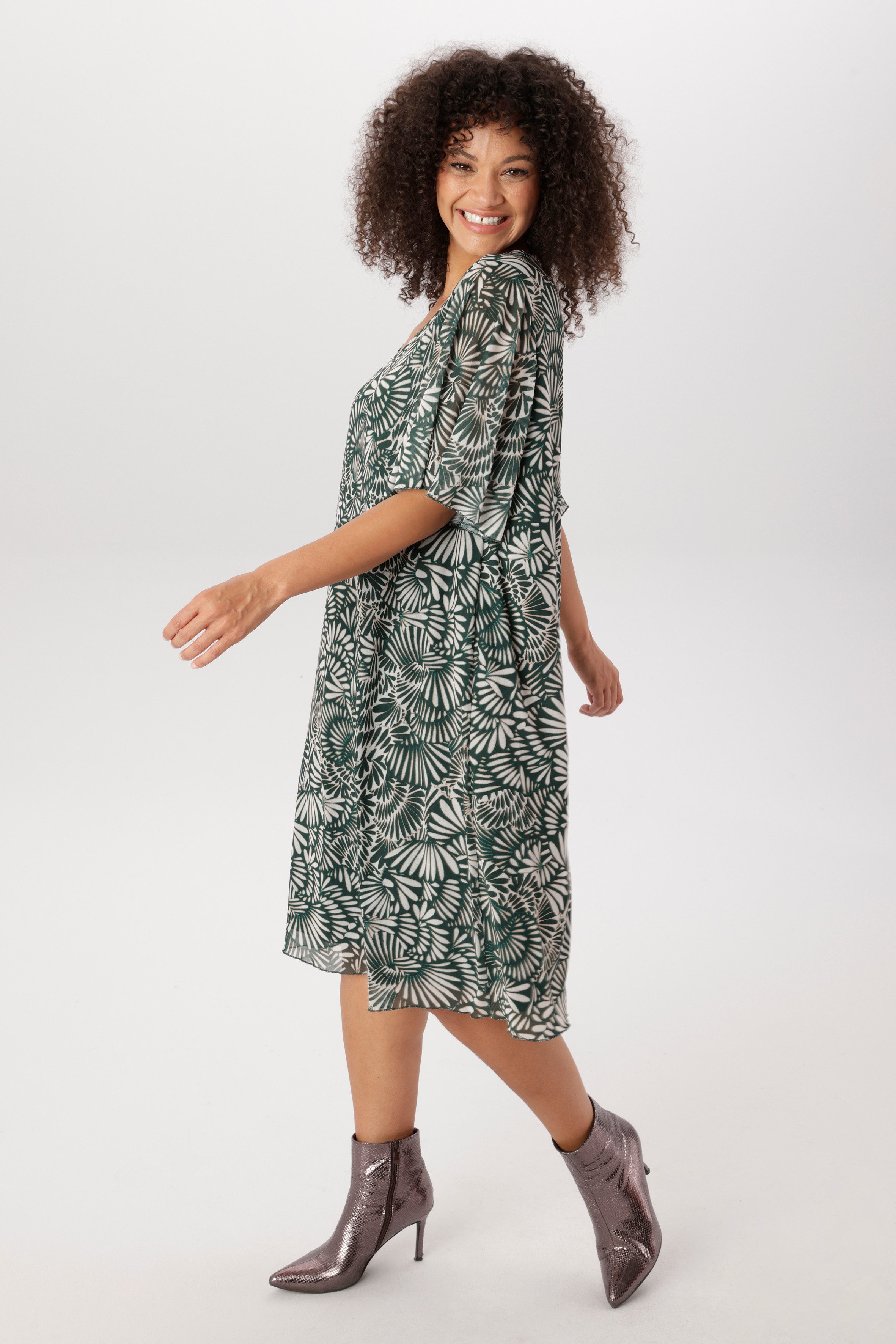 Aniston PLUS Meshkleid mit Flügelärmelchen - NEUE KOLLEKTION – Bild 4 von 5