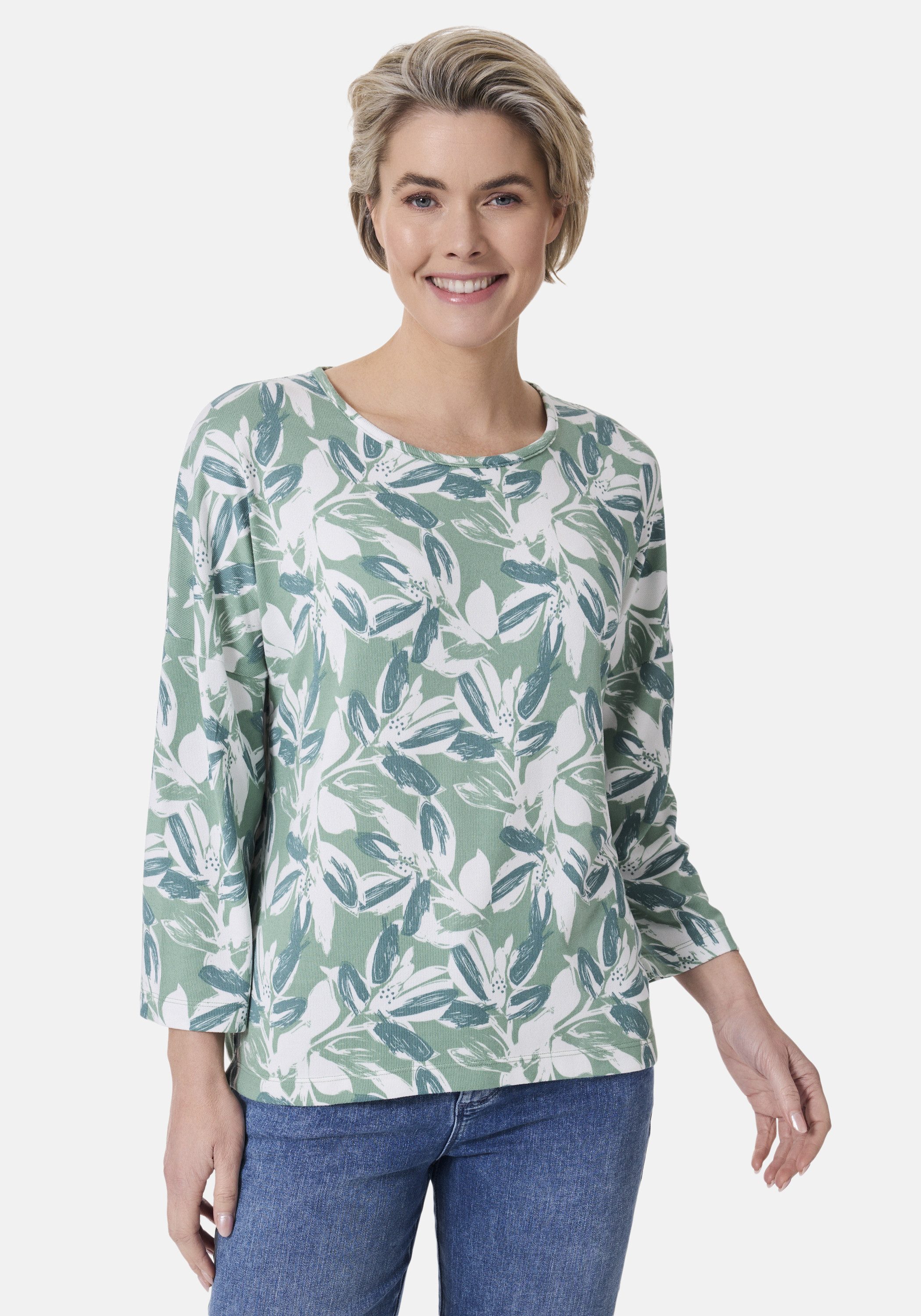 T-Shirt CARLY Print T-Shirt 3/4-Arm