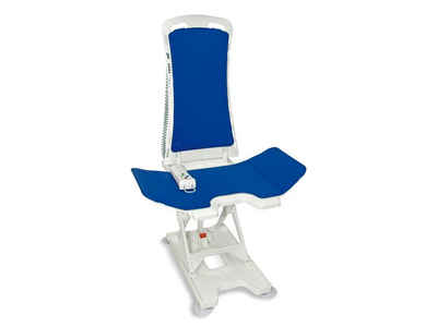 Drive Medical Badewannensitz Badewannenlifter Bellavita 2G mit Comfort Bezug Blau