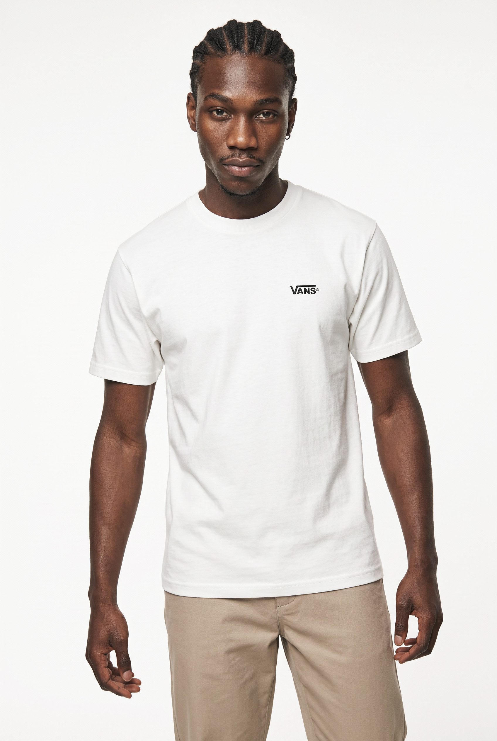 Vans T-Shirt New Left Chest SS Tee mit sportlichem Stil, Kurzarmdesign, aus Baumwolle