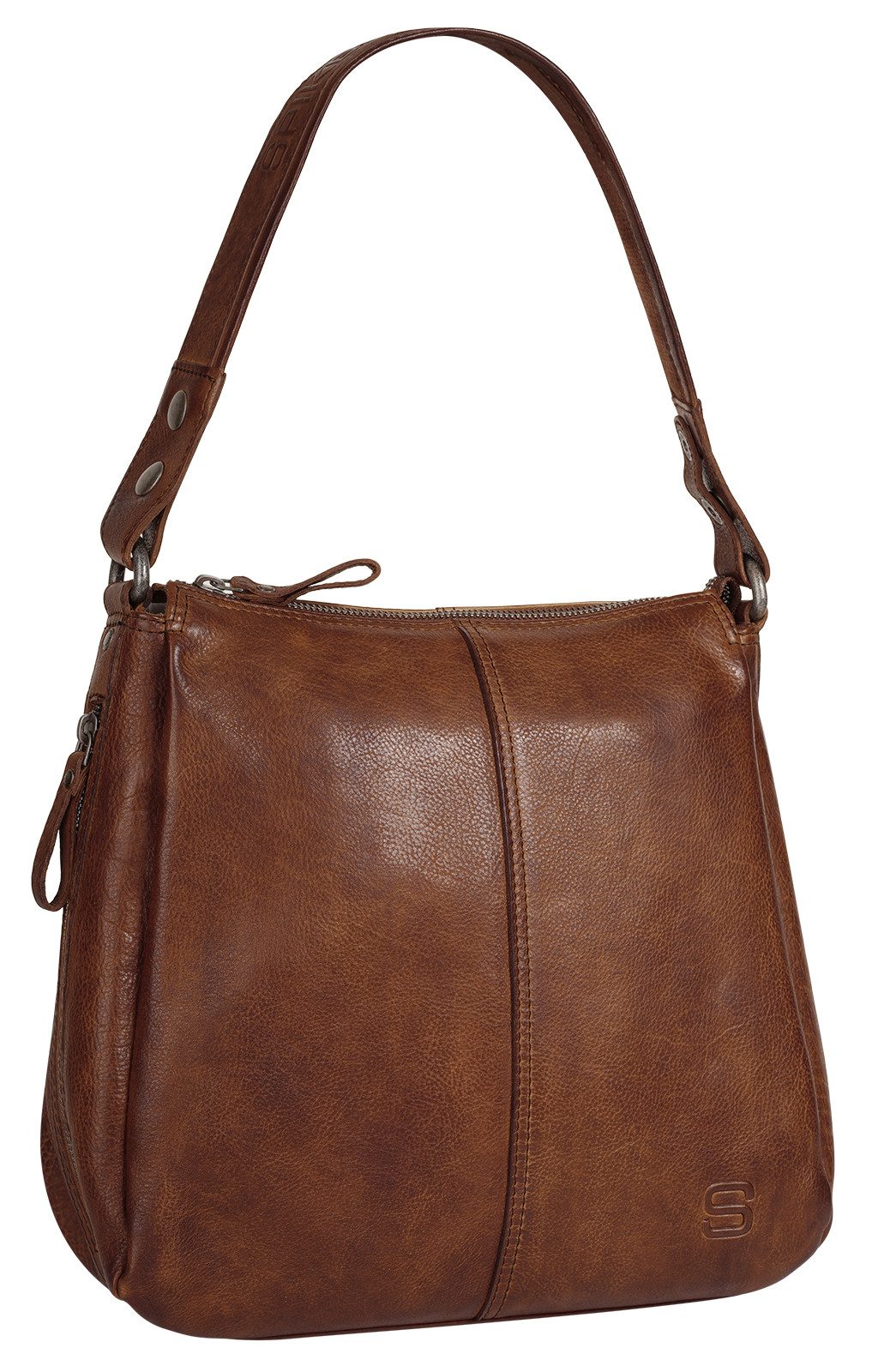 Spikes & Sparrow Umhängetasche, echt Leder günstig online kaufen