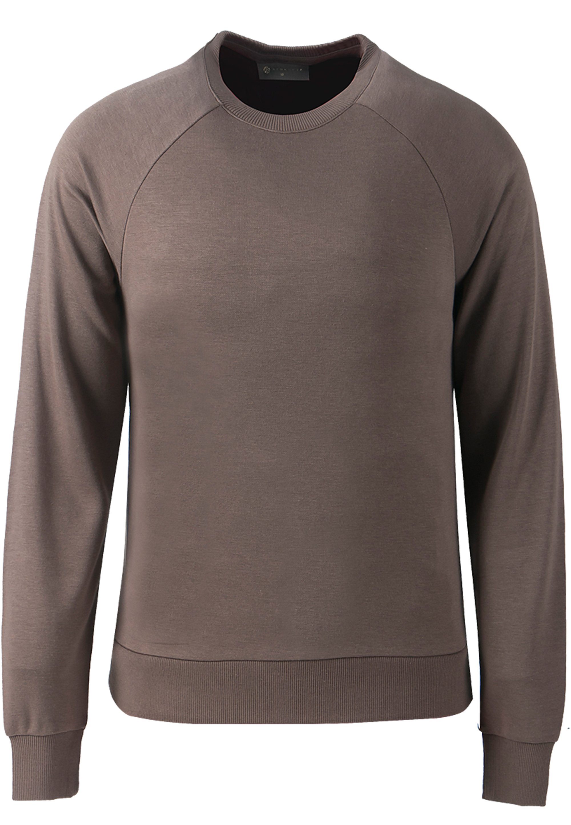 ATHLECIA Strickpullover Niary in Design braun lässigem