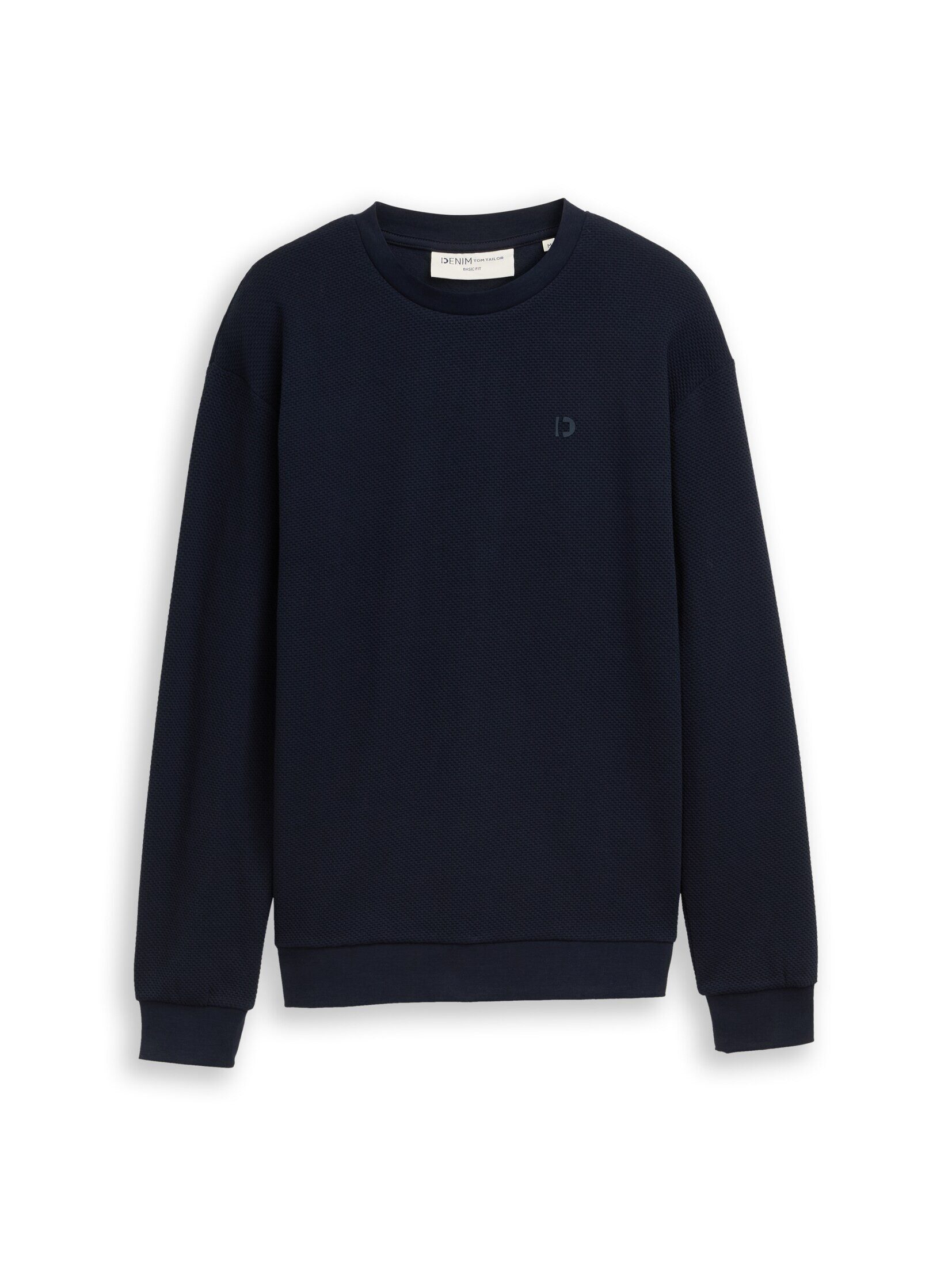 TOM TAILOR Denim Sweatshirt Strick & Sweatshirts Sweatshirt aus Baumwolle günstig online kaufen