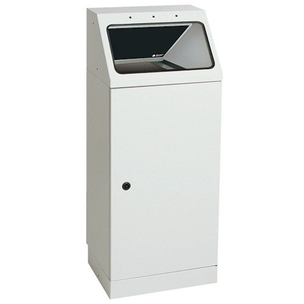 PROREGAL® Mülltrennsystem Abfallsammler selbstschließender, 45L HxBxT 100x40x30cm, Gelb