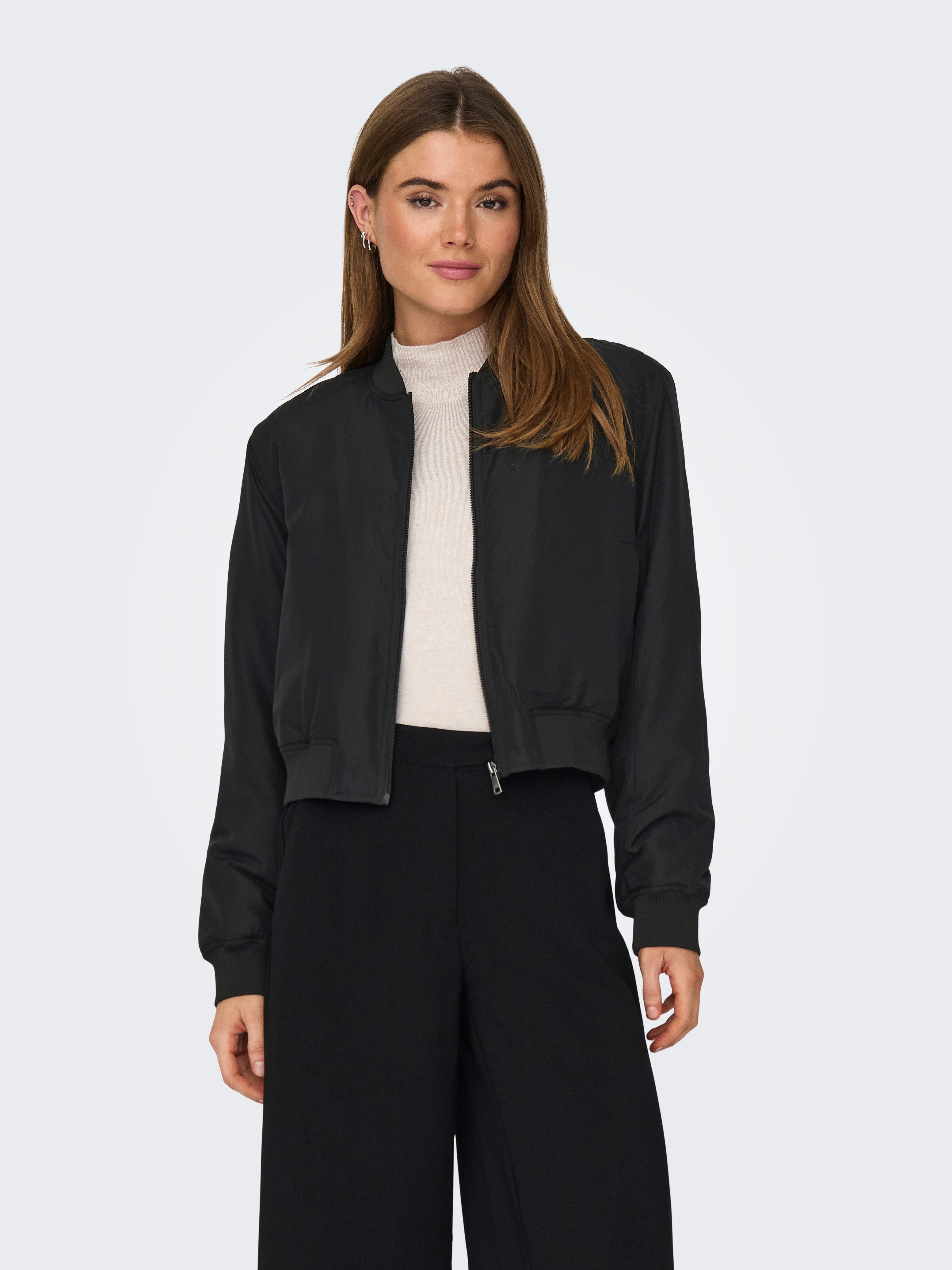 ONLY Bomberjacke ONLALMA BOMBER OTW NOOS mit Seitentaschen