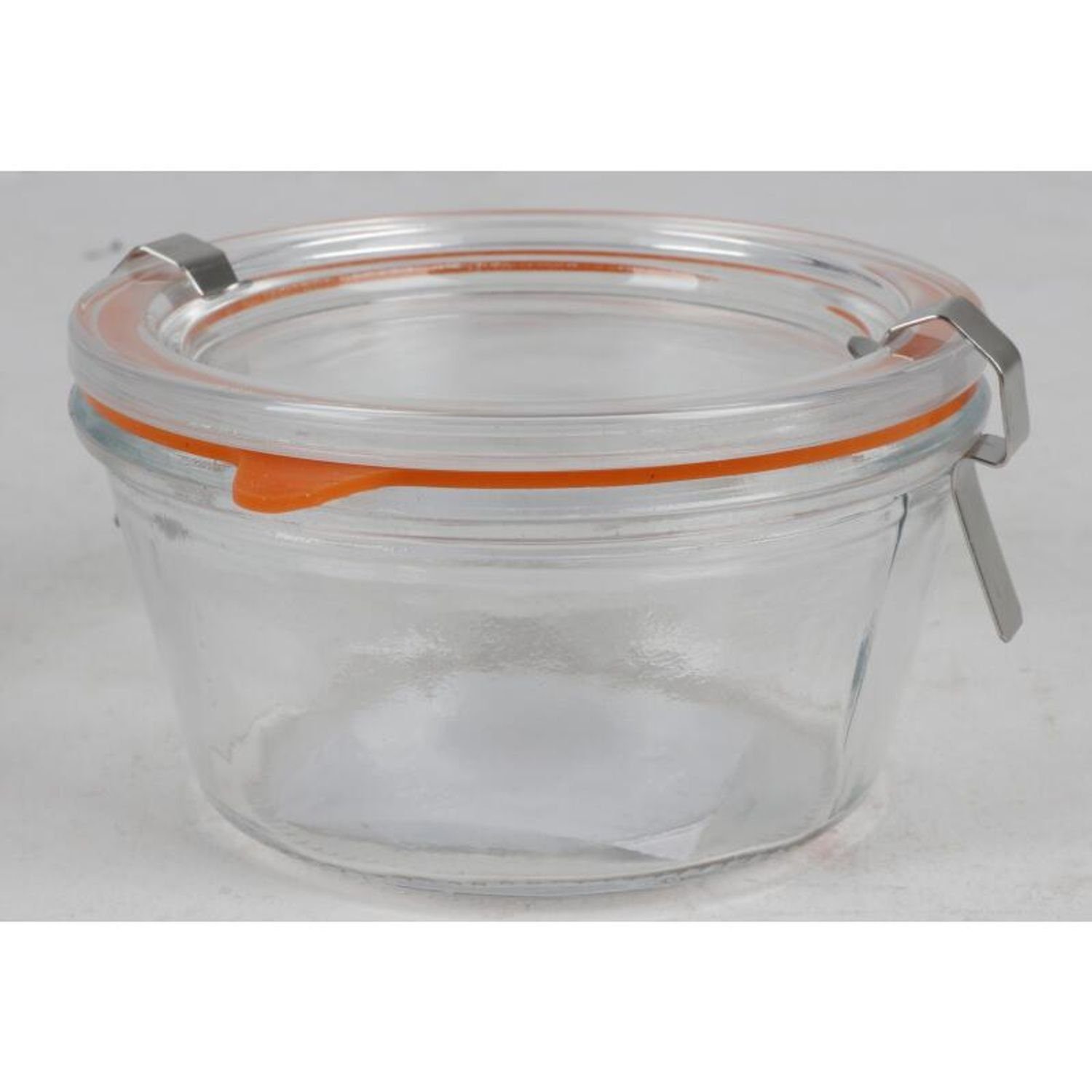 Vorratsdose 24x Drahtbügelveschluss Behälter 200ml Au, Einmachglas Box Glas Vorratsgefäß BURI