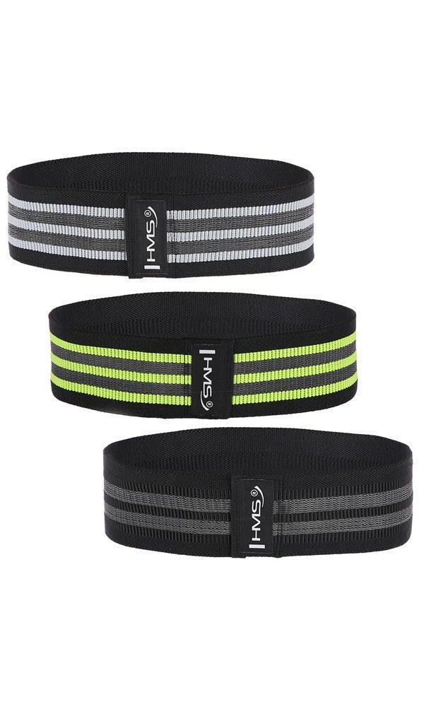 HMS HB20 Set 3in1 Hip Bands - 3 Stück Fitnessband
