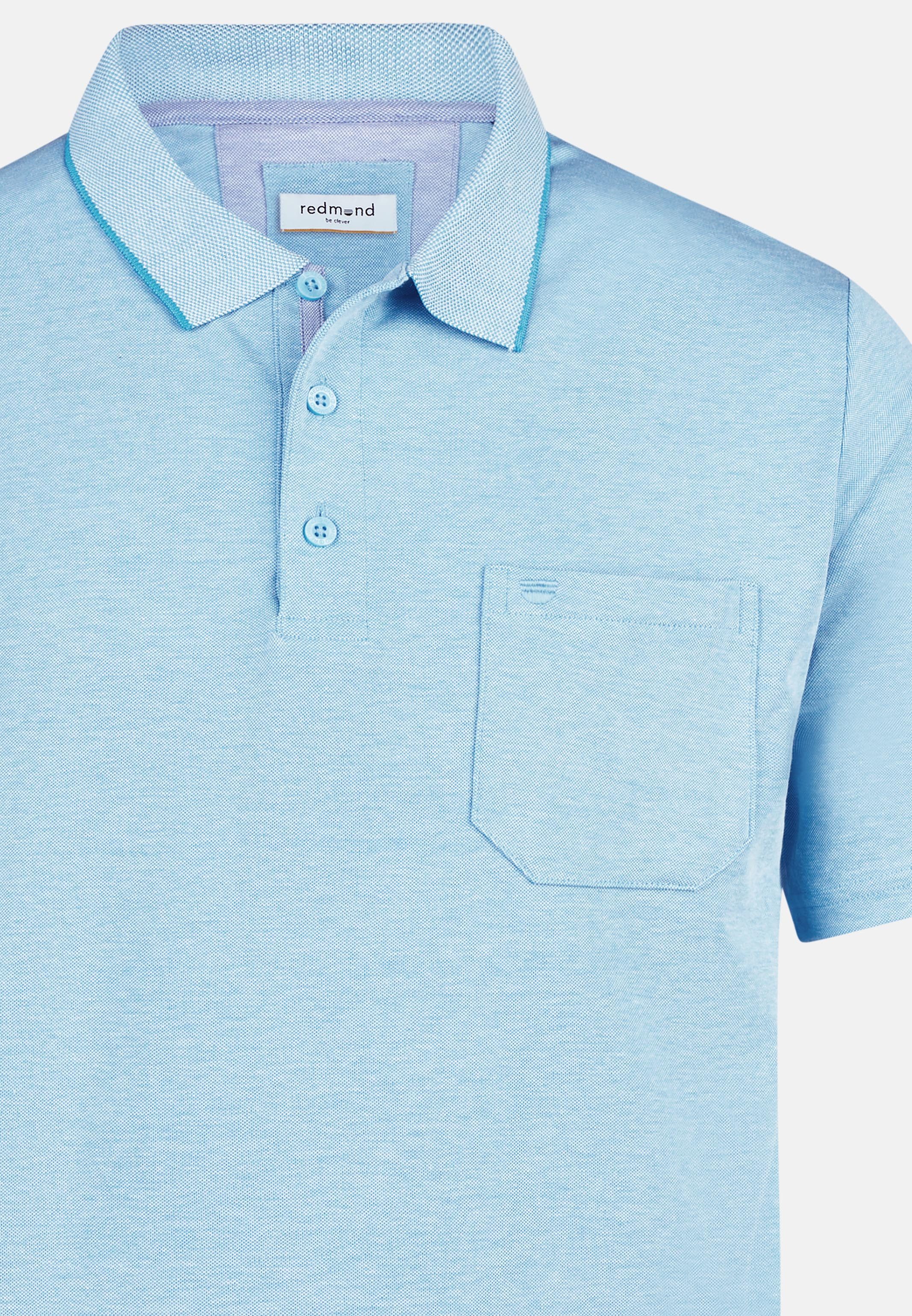 Redmond Poloshirt Basic (1-tlg) Poloshirt - Baumwolle - Atmungsaktiv