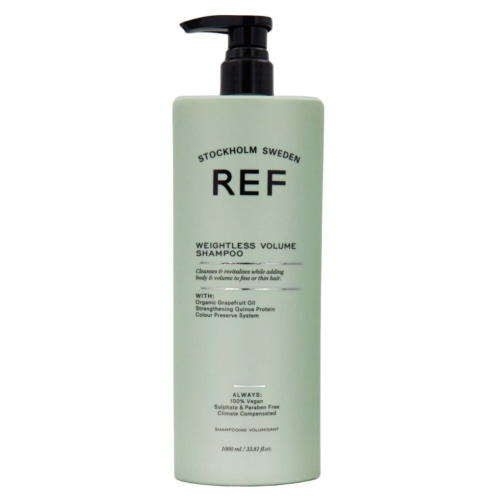 REF Haarshampoo Ref Weightless Volume Shampoo 1000ml Sulfatfreies Shampoo