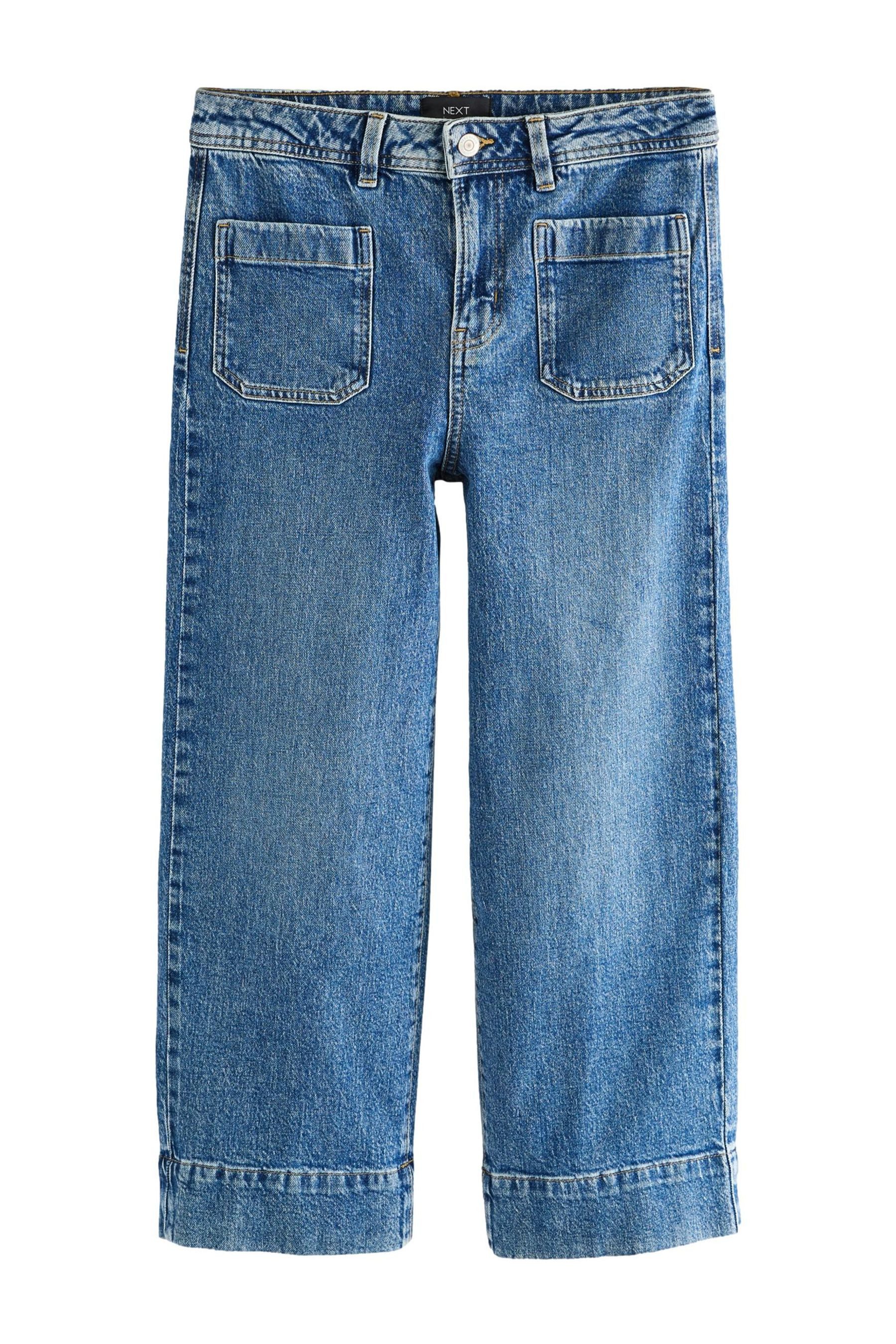Next Caprijeans Kurze Jeans mit aufgesetzten günstig online kaufen
