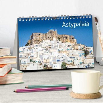 CALVENDO Wandkalender Astypalaia (Tischkalender 2025 DIN A5 quer), CALVENDO Monatskalender