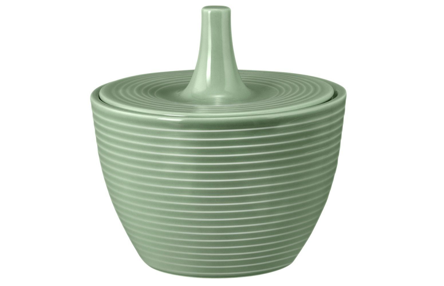 Seltmann Weiden Zuckerdose Seltmann Weiden Beat Salbeigrün Zuckerdose 0,27l, Porzellan, (Packung)