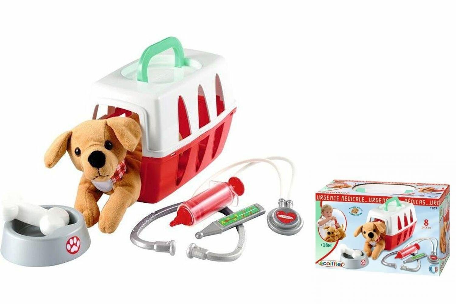 Ecoiffier Kinder-Haushaltsset Ecoiffier Spielzeug-Arztkoffer mit Zubehör 1907