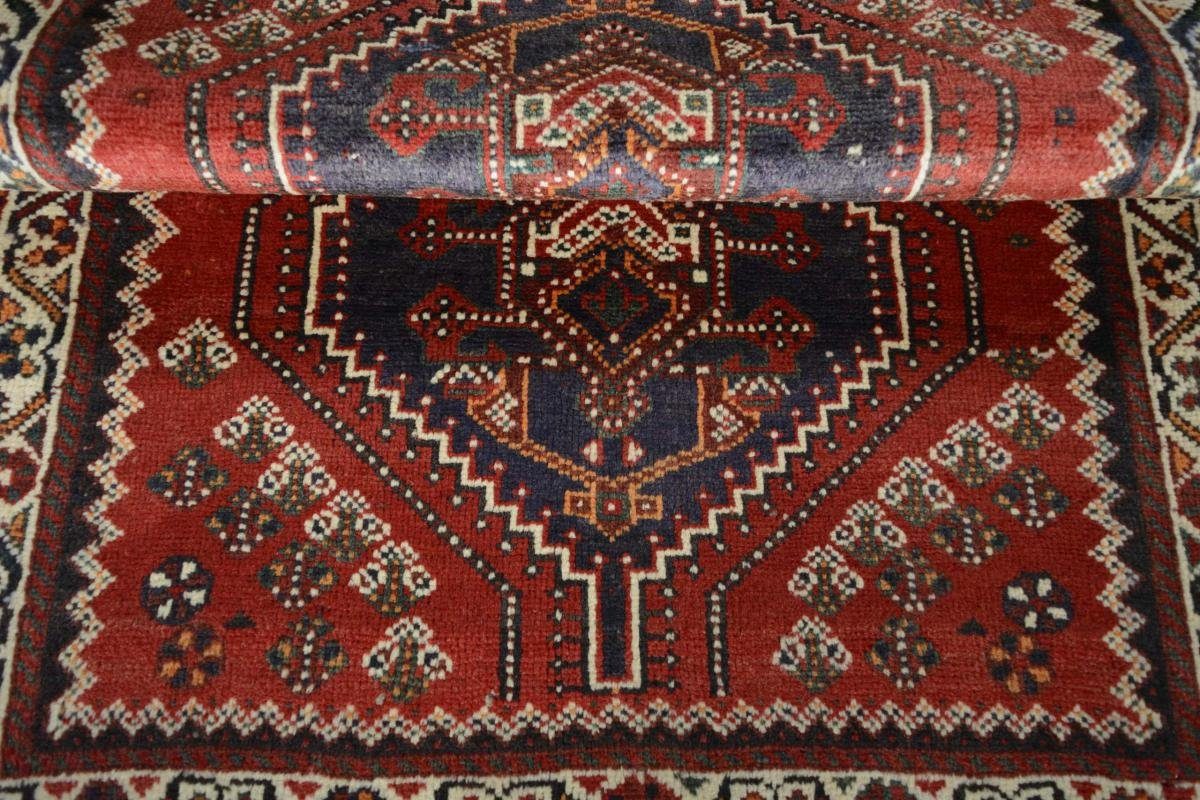 Trading, rechteckig, Perserteppich, Orientteppich Shiraz Handgeknüpfter Höhe: / 10 Nain 97x146 Orientteppich mm