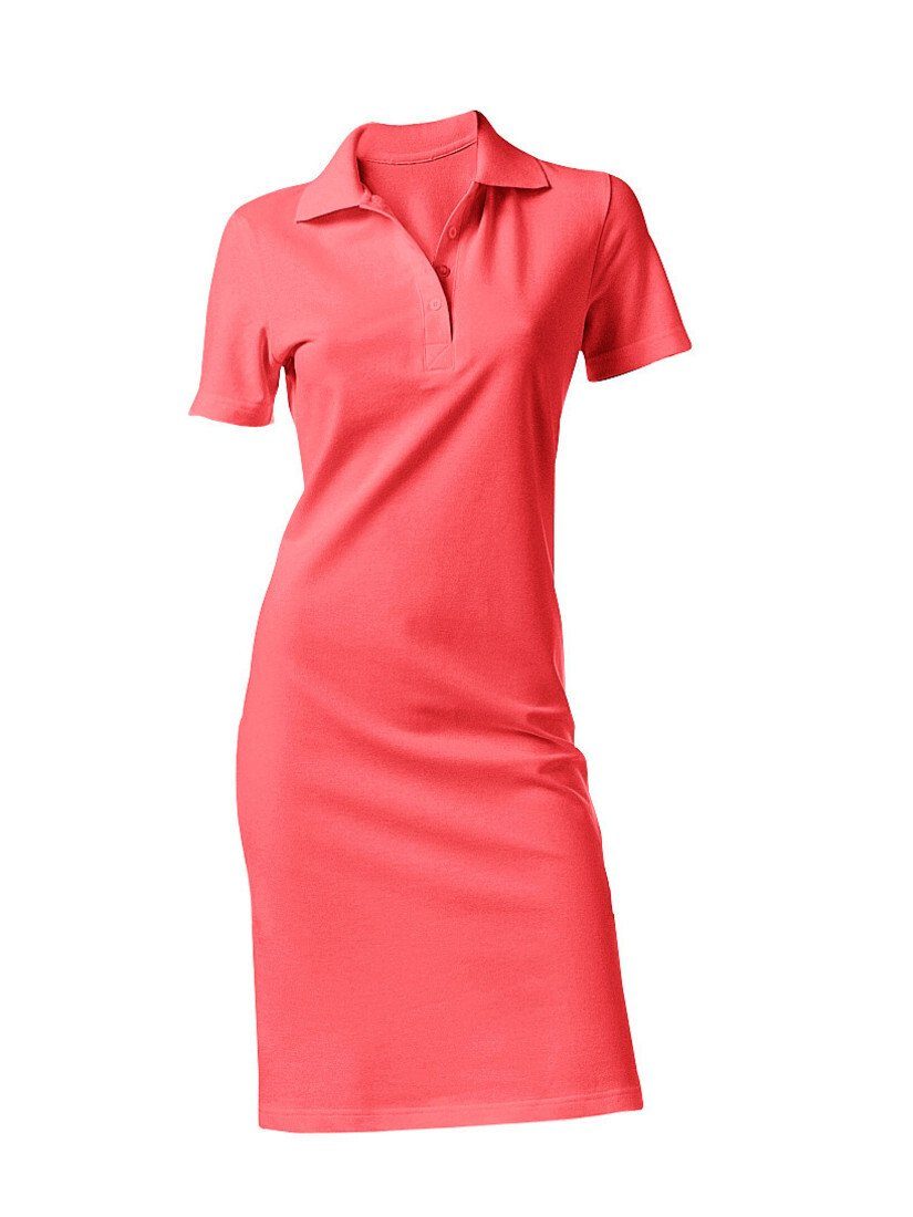 heine Strickkleid Polokleid Kurzarm