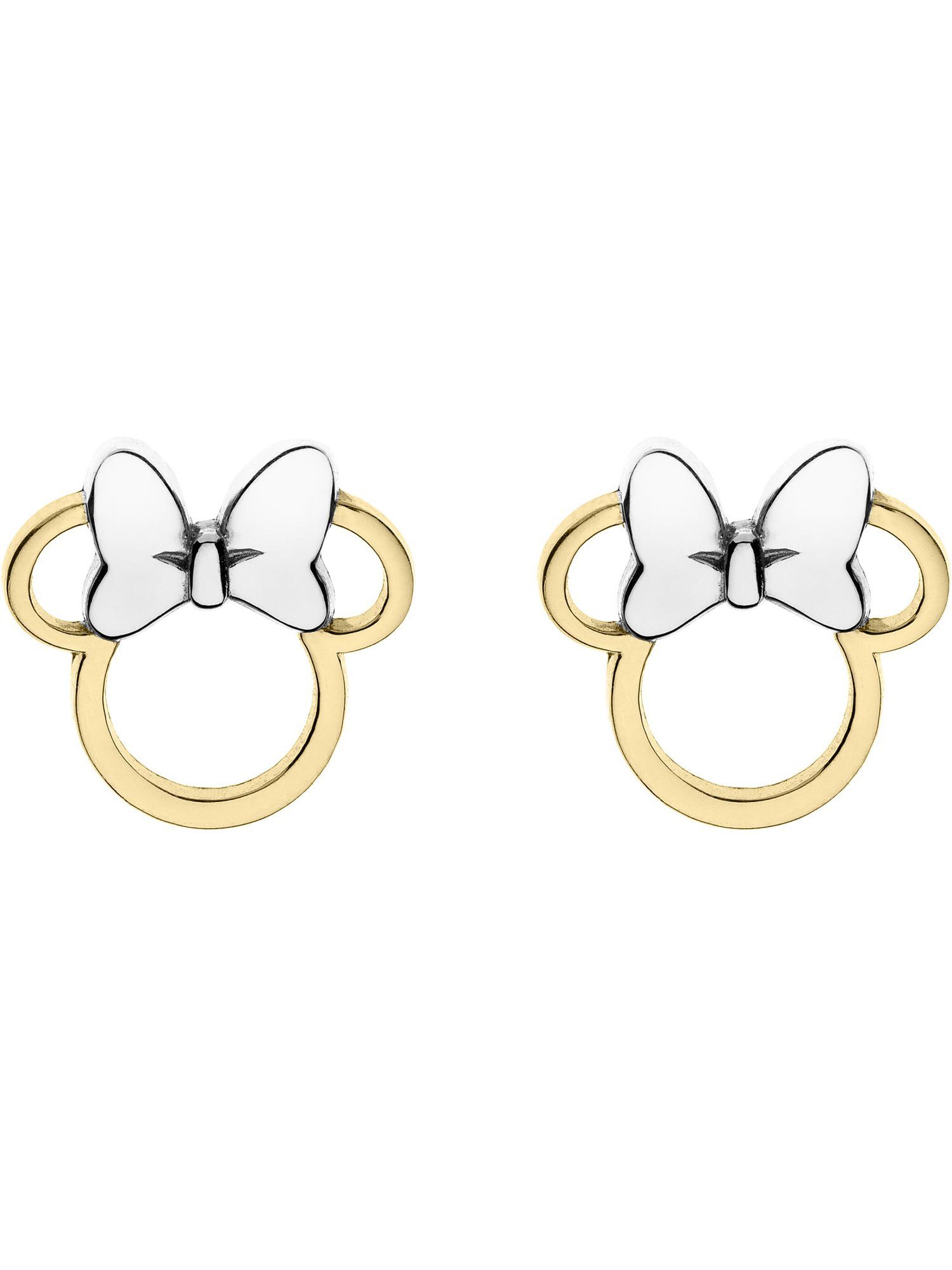 DISNEY Jewelry Paar Ohrstecker Disney Mädchen-Ohrstecker 925er Silber, CHRISTMAS COLLECTION