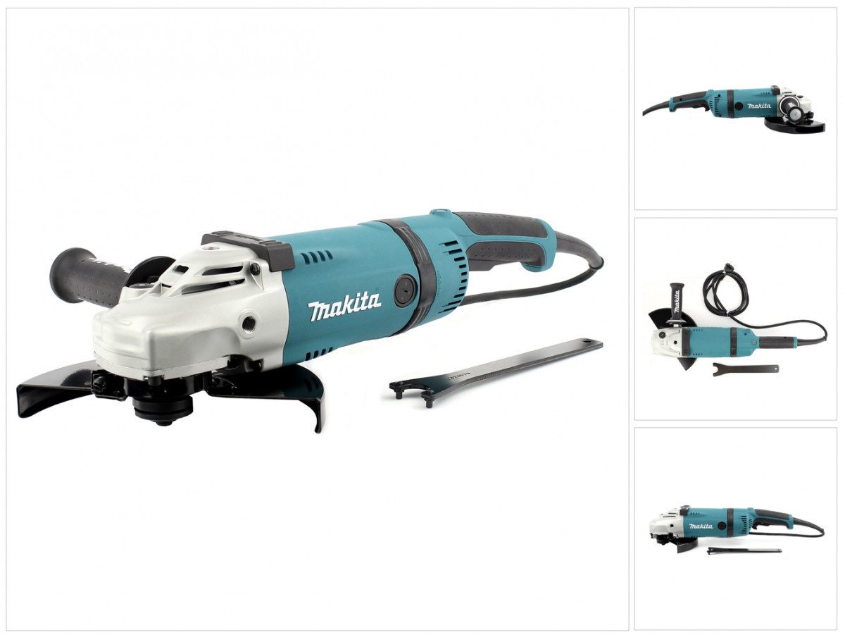 Makita Winkelschleifer GA 9040 RF01 Winkelschleifer 2600 Watt 230 mm mit Wiederanlaufschutz