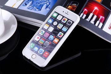 König Design Handyhülle Apple iPhone 8, Apple iPhone 8 Handyhülle Backcover Weiß