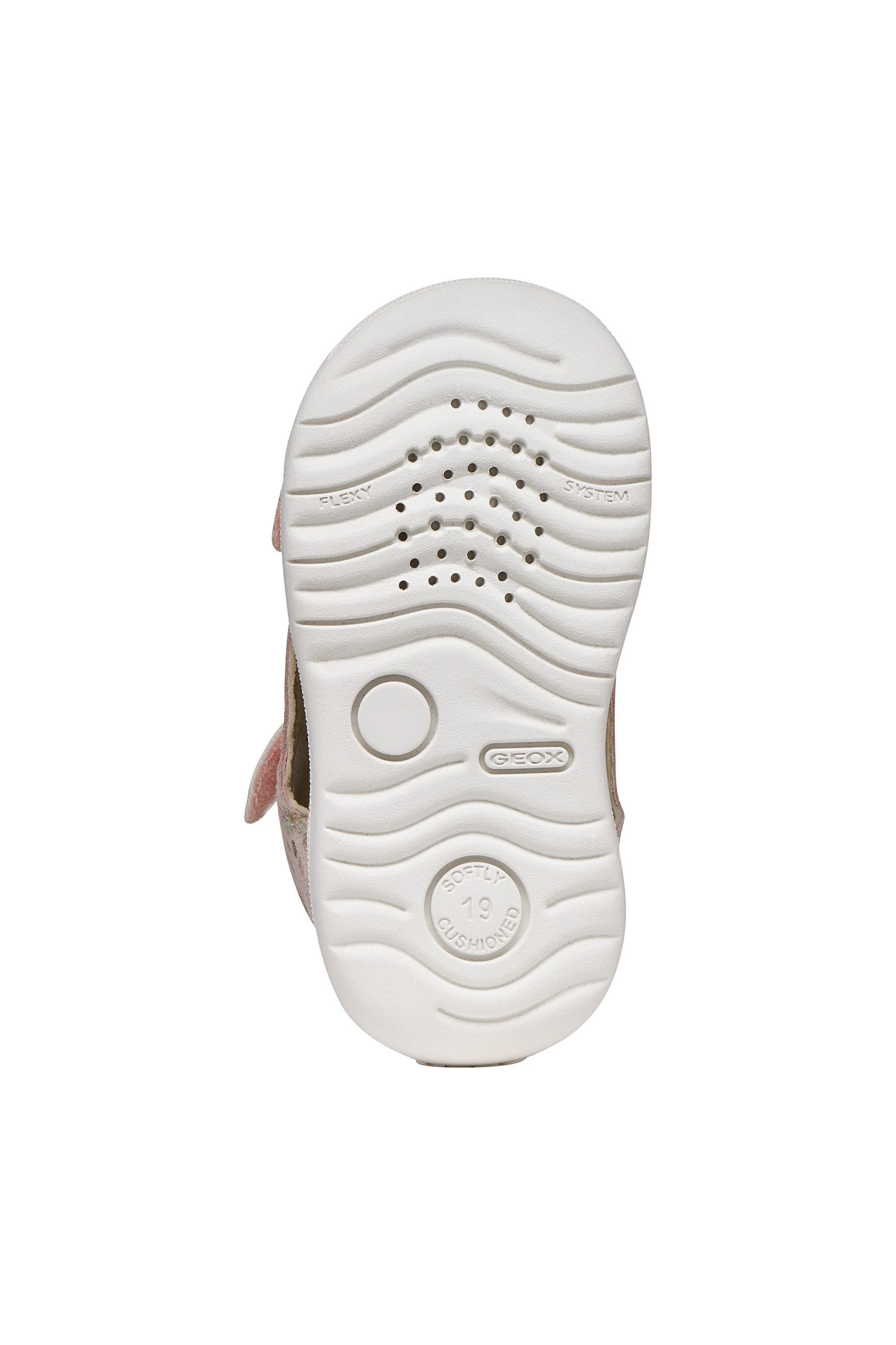 Geox B SANDAL MACCHIA GIR Lauflernschuh Babyschuh mit Klettverschluss, Größenschablone zum Download