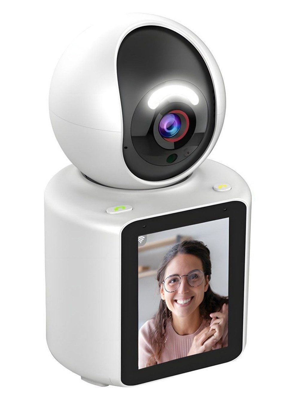 Überwachungskamera 2.4 GHz WLAN Überwachungskamera, HD 1080P Innenkamera