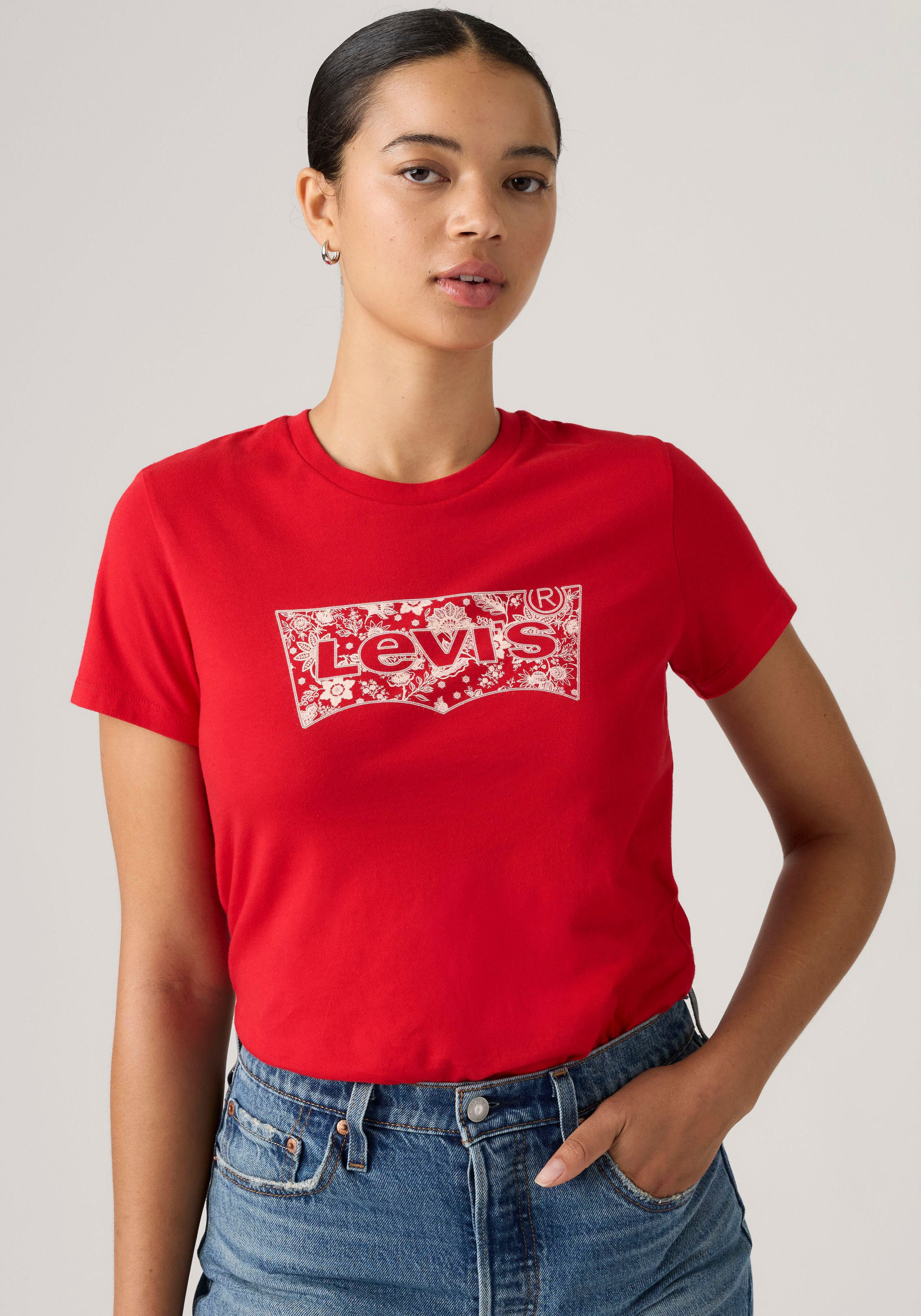 Levi's® T-Shirt LSE THE PERFECT TEE mit Logodruck