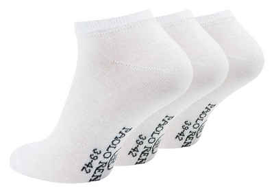 Paolo Renzo Sneakersocken (3-Paar) Atmungsaktive Unisex Sneaker Socken für Herren und Damen aus hochwertiger Baumwolle