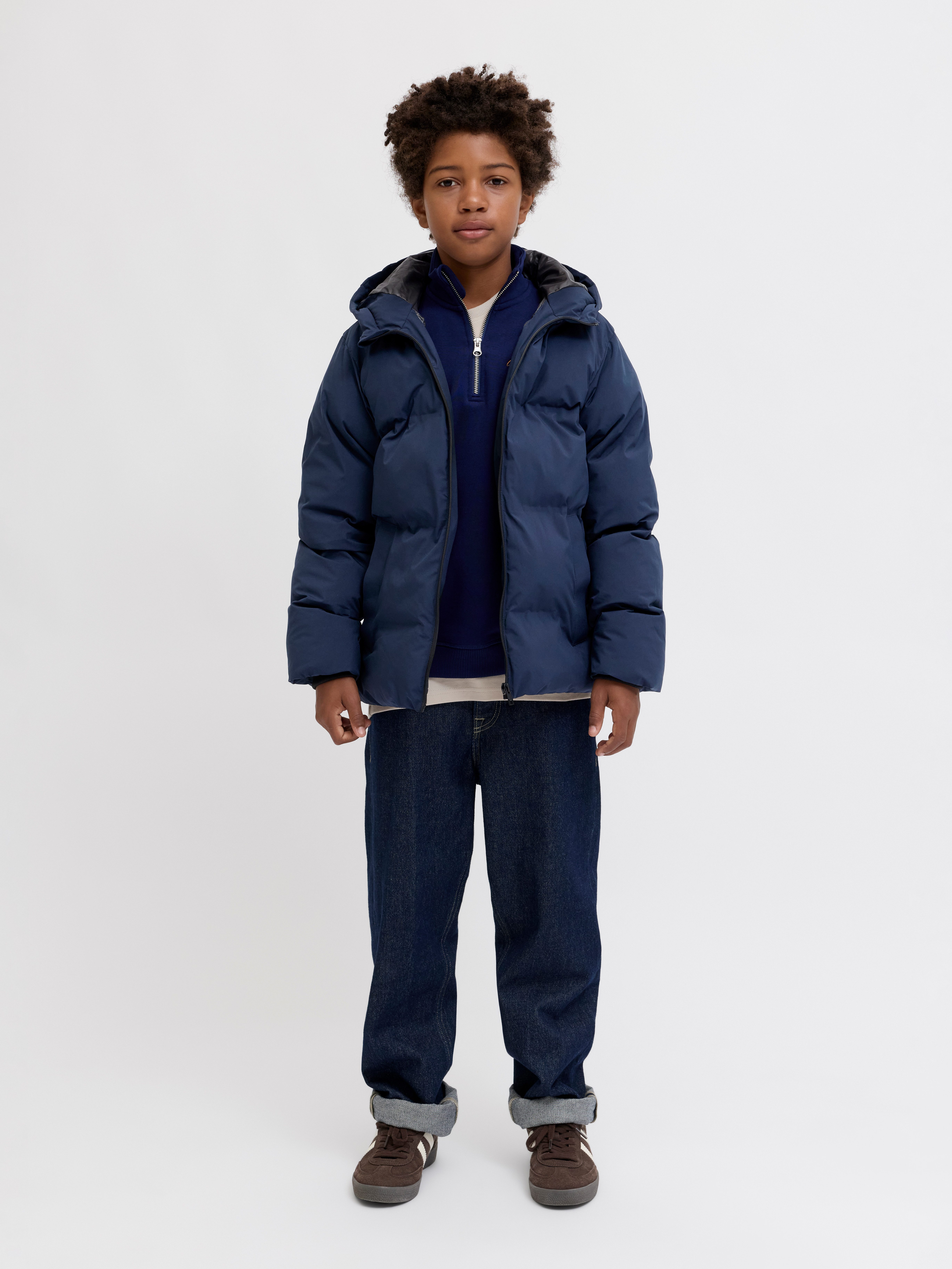 Jack & Jones Junior Steppjacke JJKAITO PUFFER JACKET LN JNR