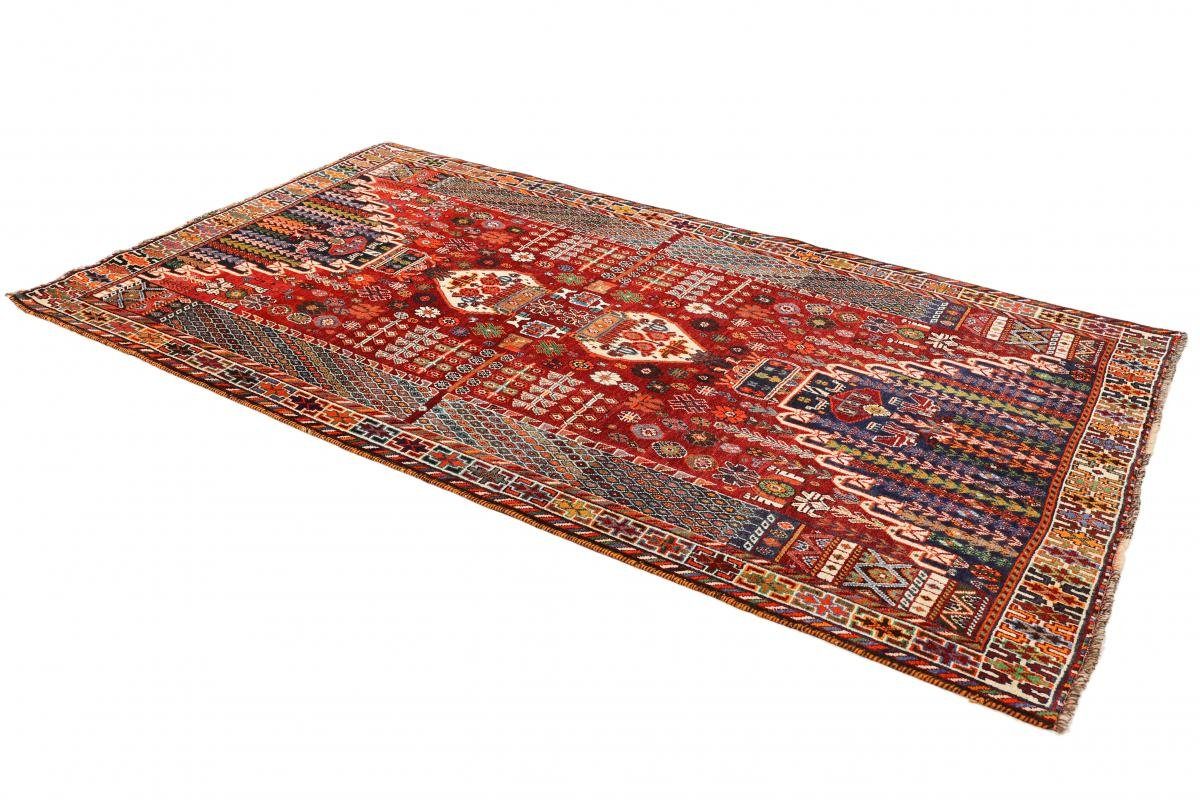 Höhe: Orientteppich Perserteppich, rechteckig, mm Orientteppich Nain 10 Handgeknüpfter 161x285 Shiraz Trading, /