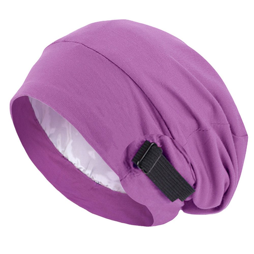 Duschhaube Unisex Schlafhaube, Verstellbar Haube Schlafkappe
