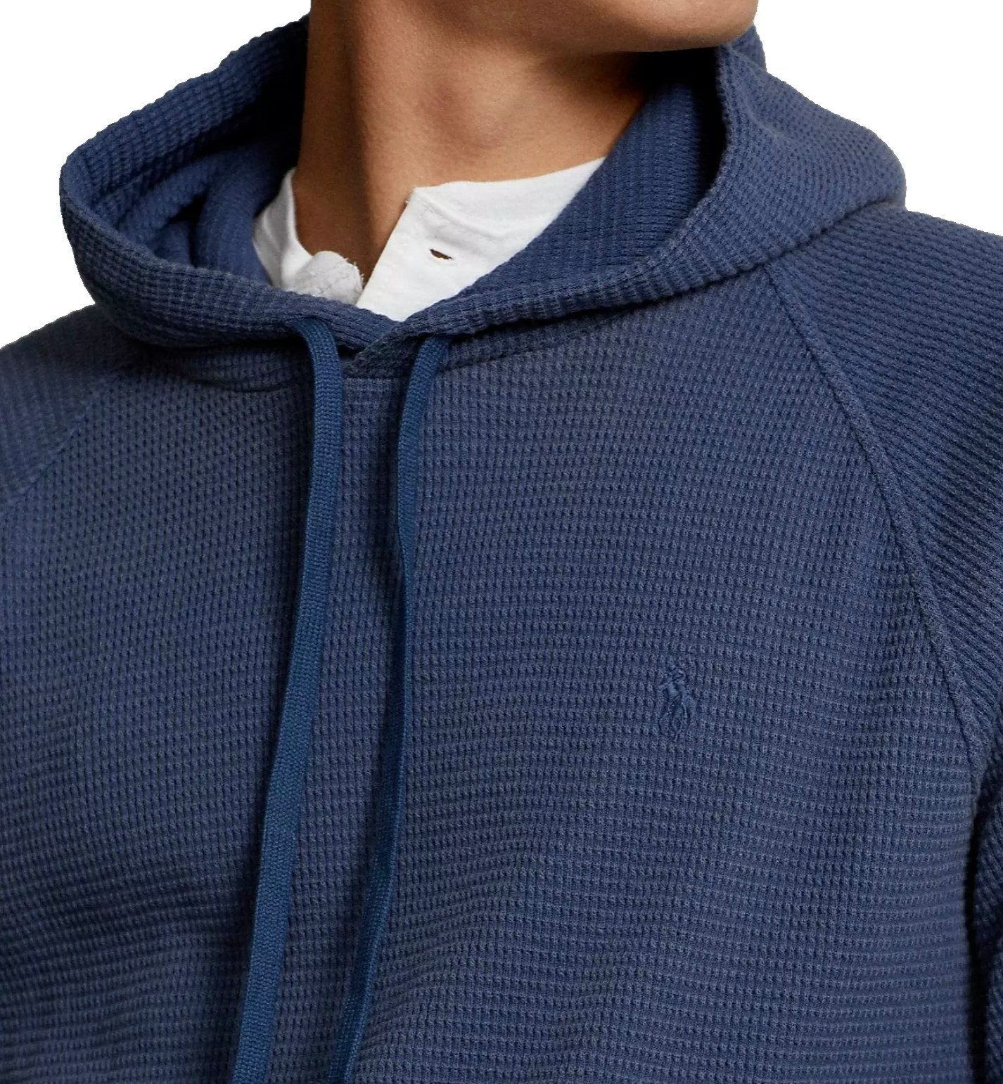 Polo Ralph Lauren Strickpullover Sweatshirt Kapuzen Strick Pullover Sweater Hoodie Kängurutasche, Kapuze mit Kordelzug,Rippbündchen