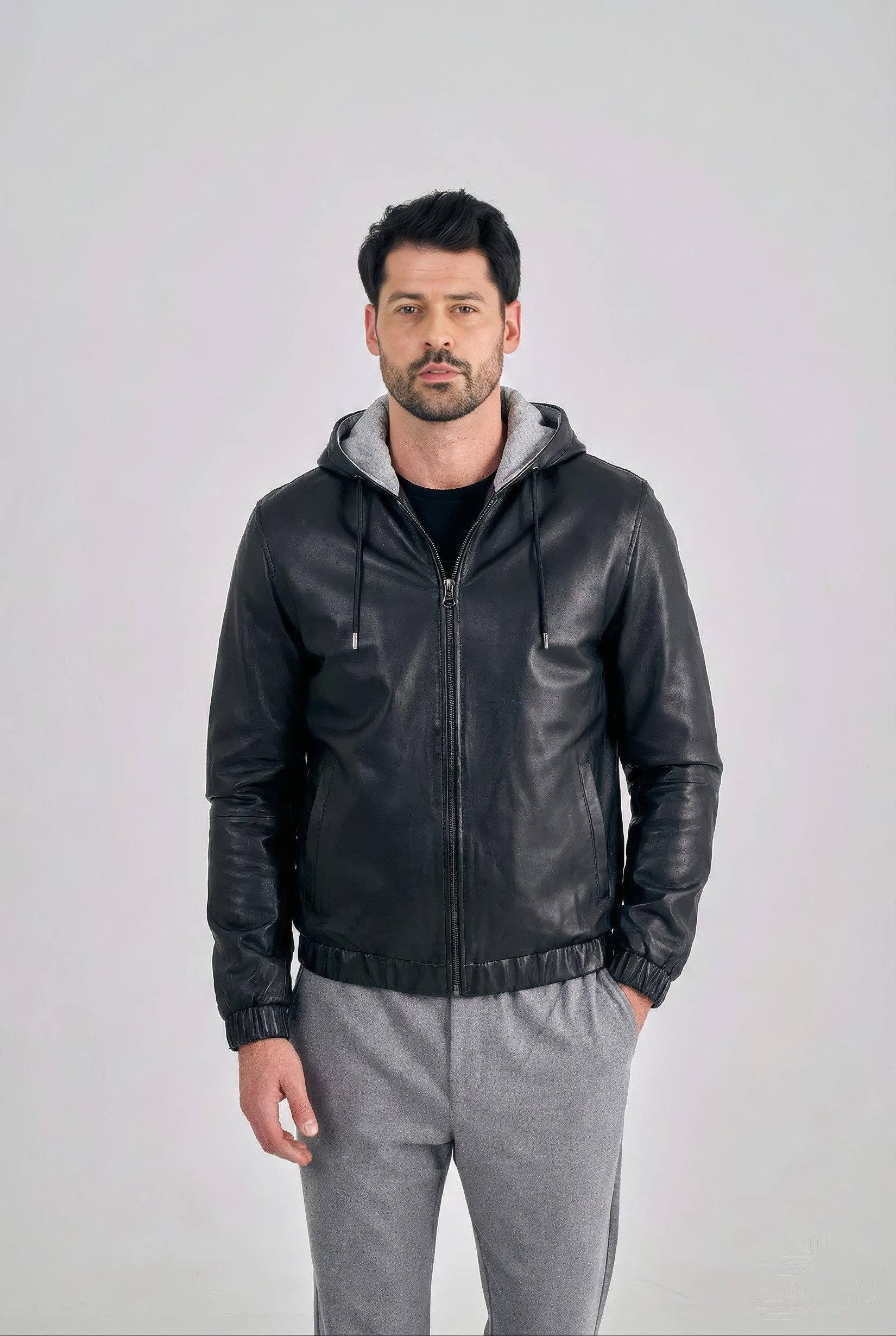 Freaky Nation Lederimitatjacke T-Cay-L