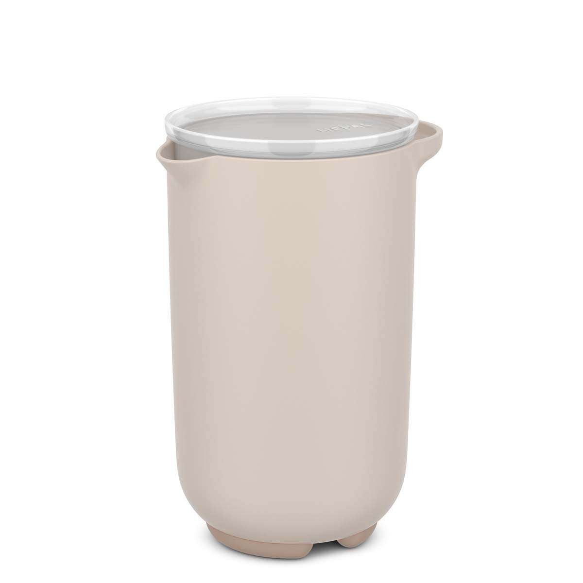 Mepal Ersatzscherkopf Mepal Rührbecher Chef it 1000 ml mit Deckel Chalk