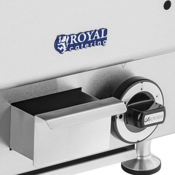 Royal Catering Gasgrill Lavastein-Grill Erdgas 7200 W 50 x 27 cm 3,3 kg Lavastein 0 - 460 °C