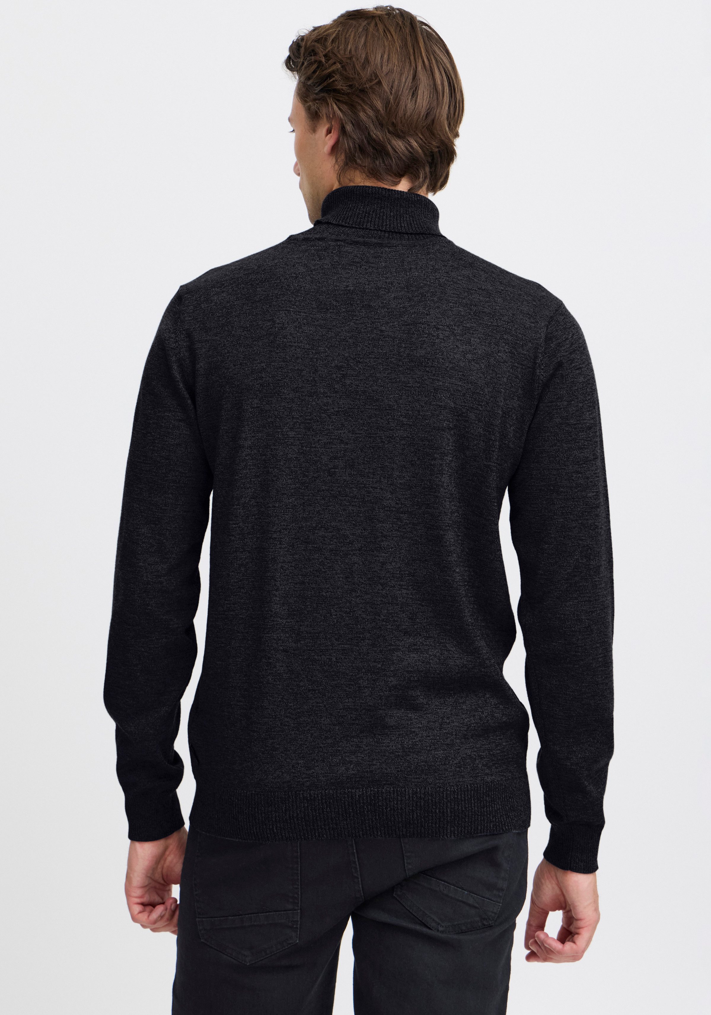 Blend Rollkragenpullover BHBRUTON roll neck knit Regular Fit, aus Polyester, mit Rollkragen, normaler Schnitt