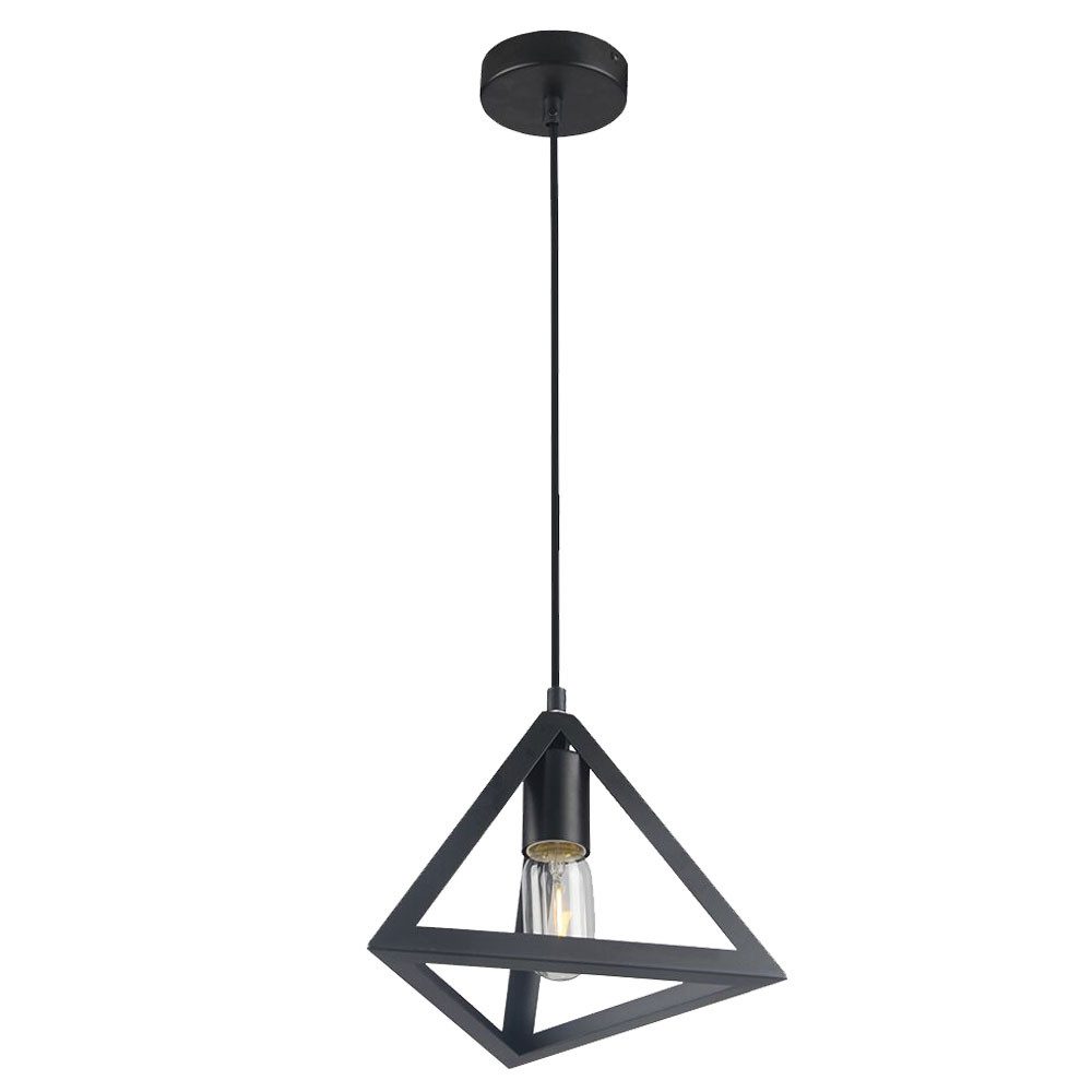 V-TAC Hängeleuchte, Leuchtmittel nicht inklusive, Retro Pendel Hänge Leuchte Wohn Zimmer Decken Lampe