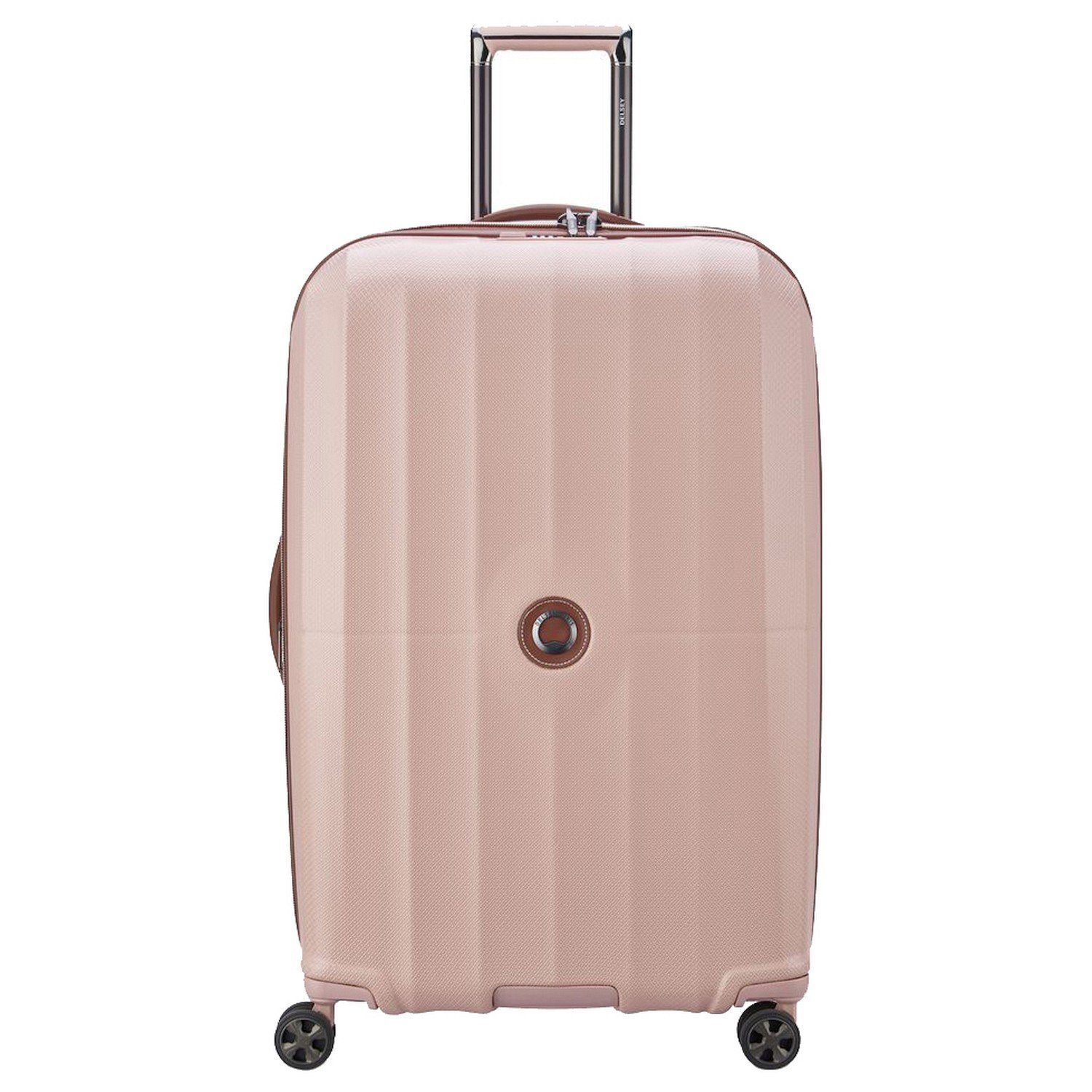 77 - pink cm Tropez St Trolley erw., 4-Rollen-Trolley 4 Delsey Rollen