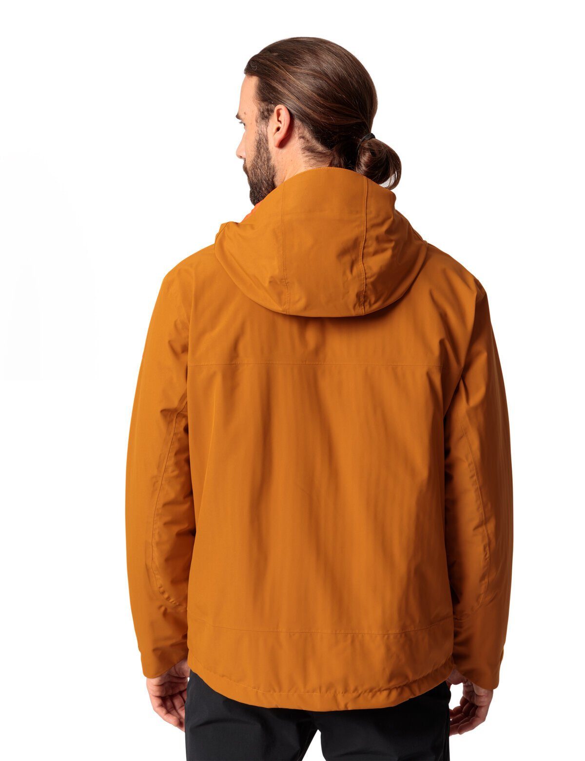VAUDE Outdoorjacke Men's Jacket Rosemoor brown silt Padded kompensiert (1-St) Klimaneutral