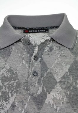 Cipo & Baxx Poloshirt mit schmalem Schnitt