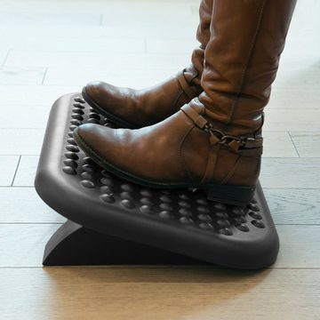 Navaris Fußstütze Fußablage für Büro Schreibtisch - Schwenkbar